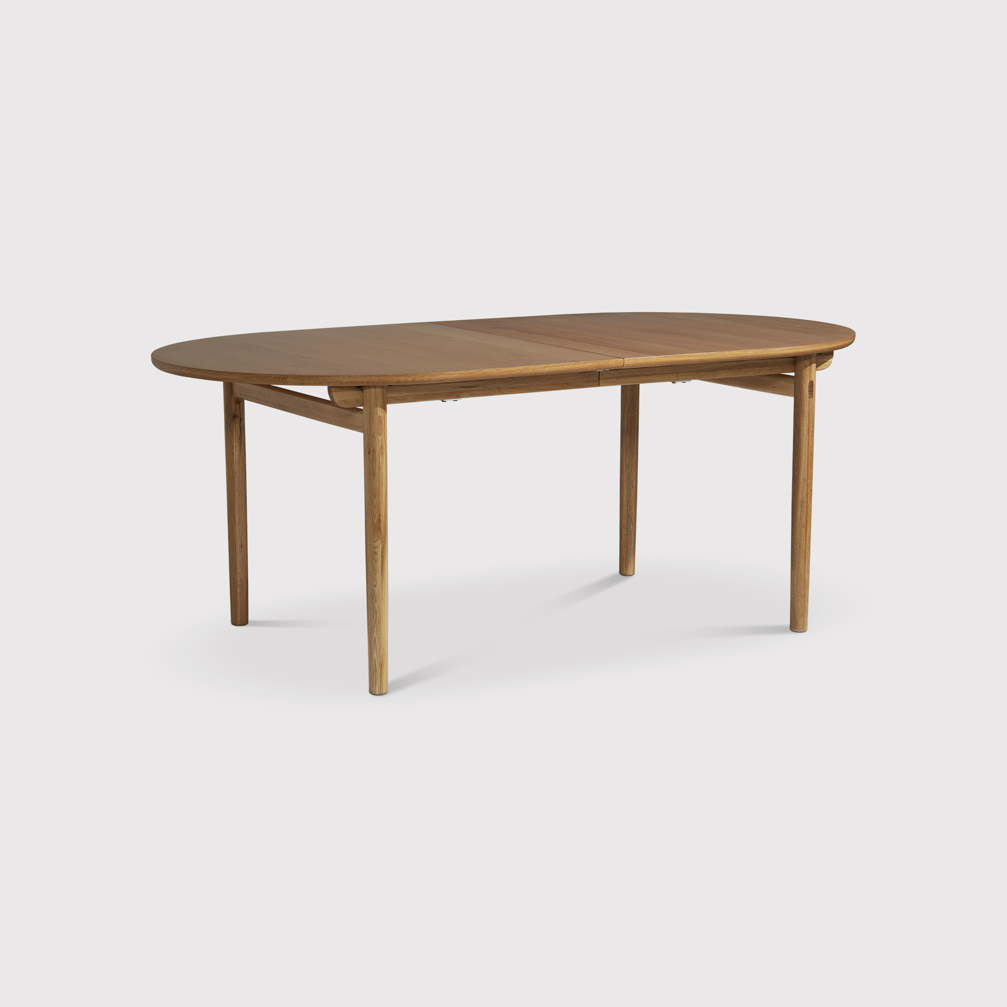 Woodrow Extending Dining Table 190x100cm With Leaf, Neutral | Barker & Stonehouse