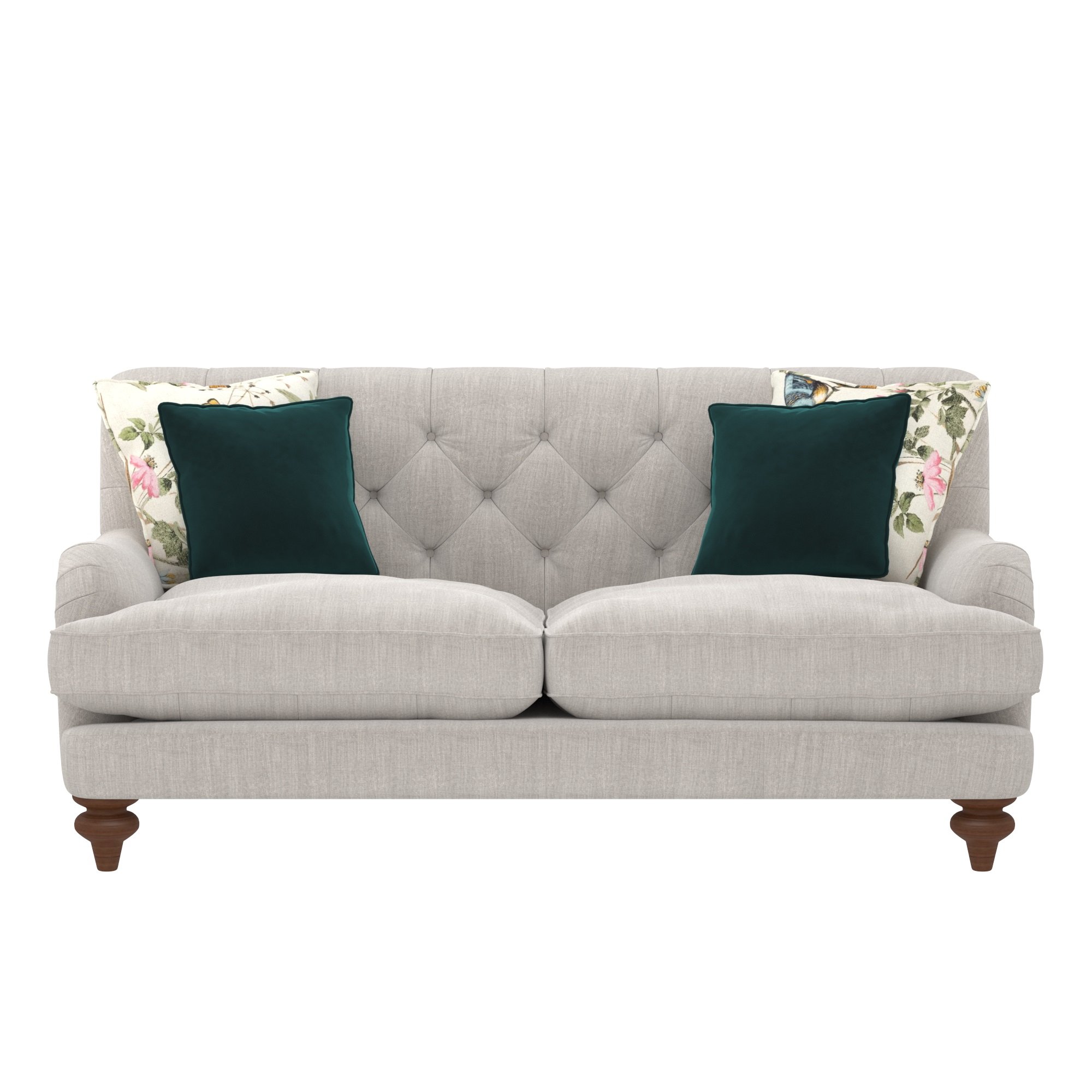 Windermere Medium Sofa, Grey Fabric | Barker & Stonehouse