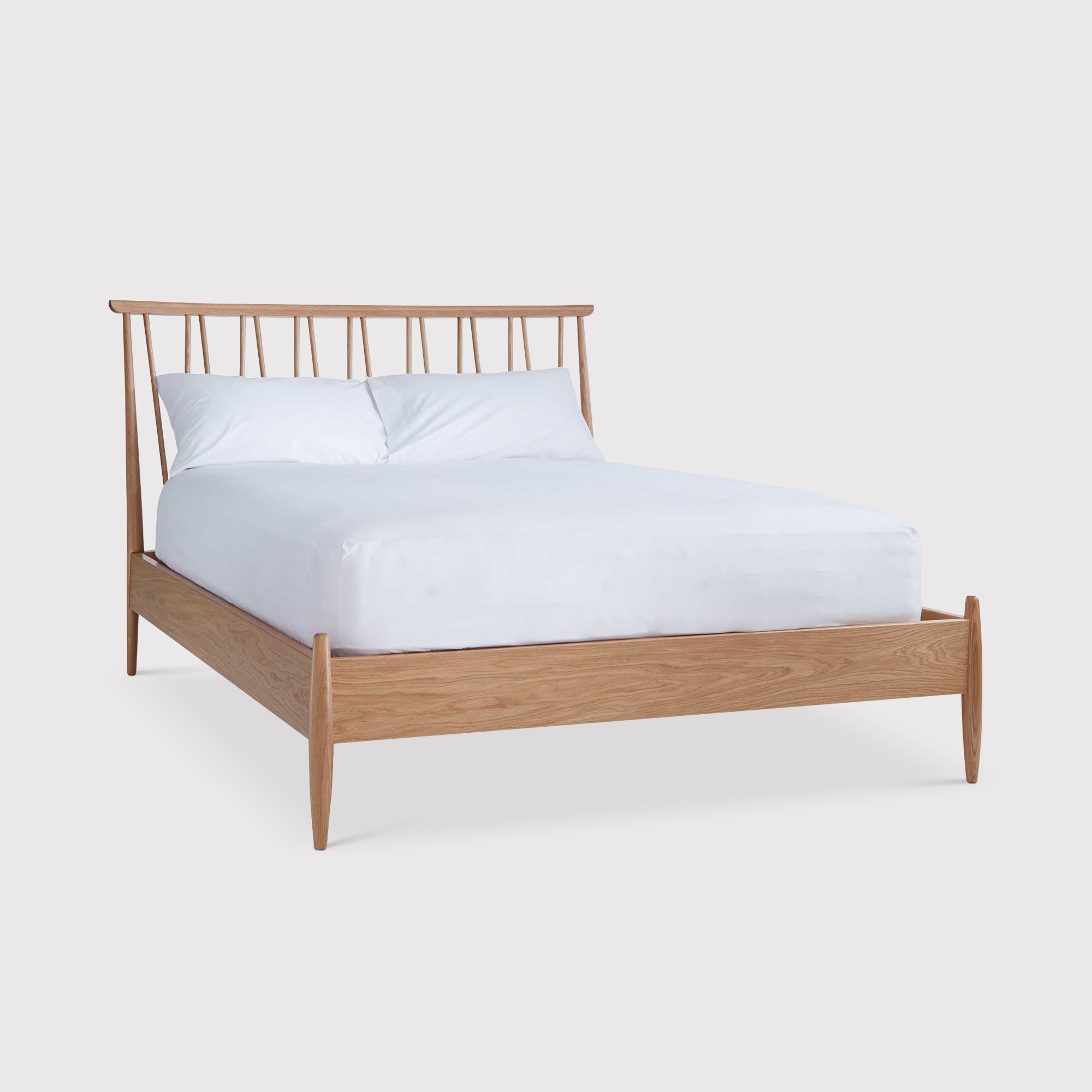 Ercol Winslow Kingsize Bedstead, Neutral | Barker & Stonehouse