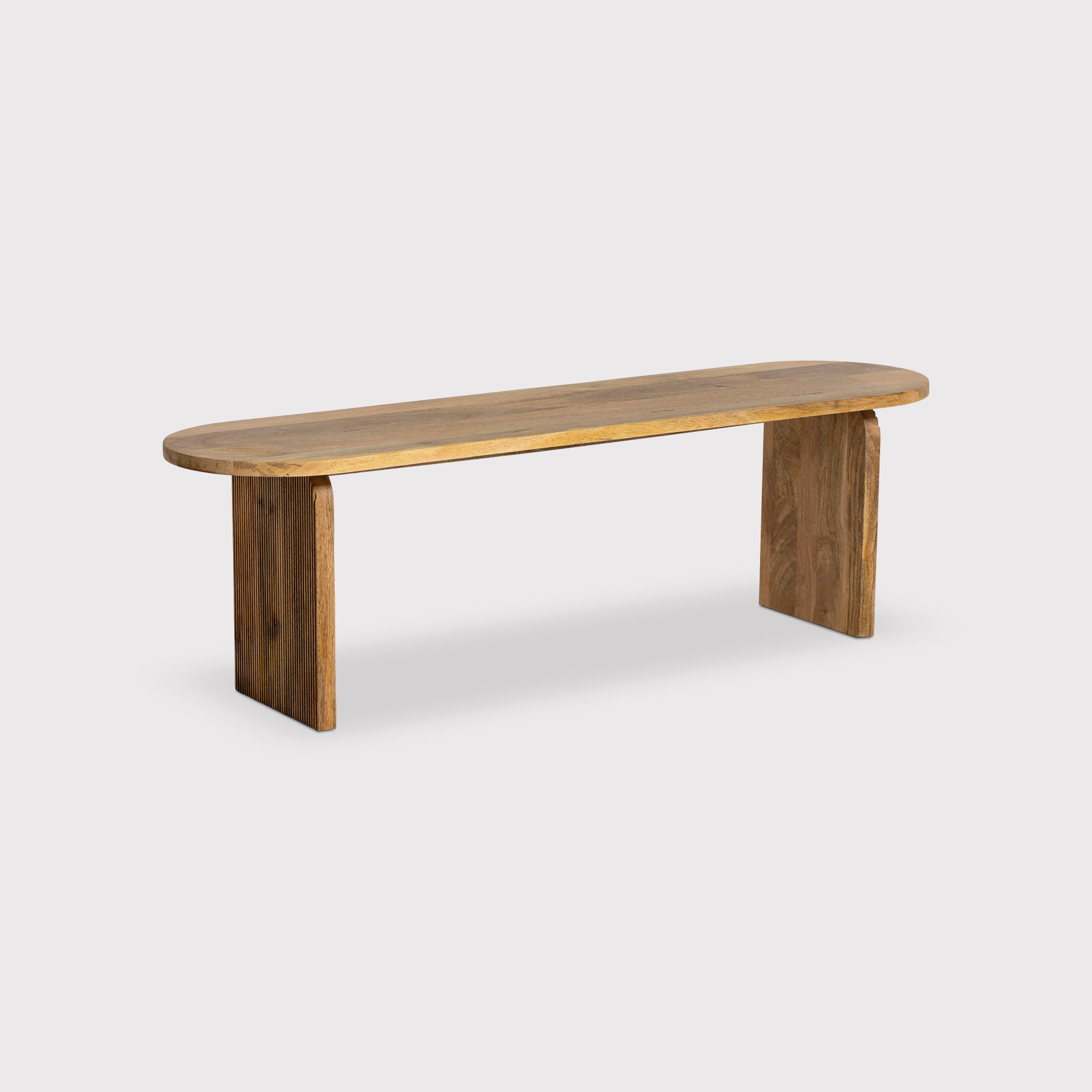 Zuberi Bench 150CM, Neutral | Barker & Stonehouse