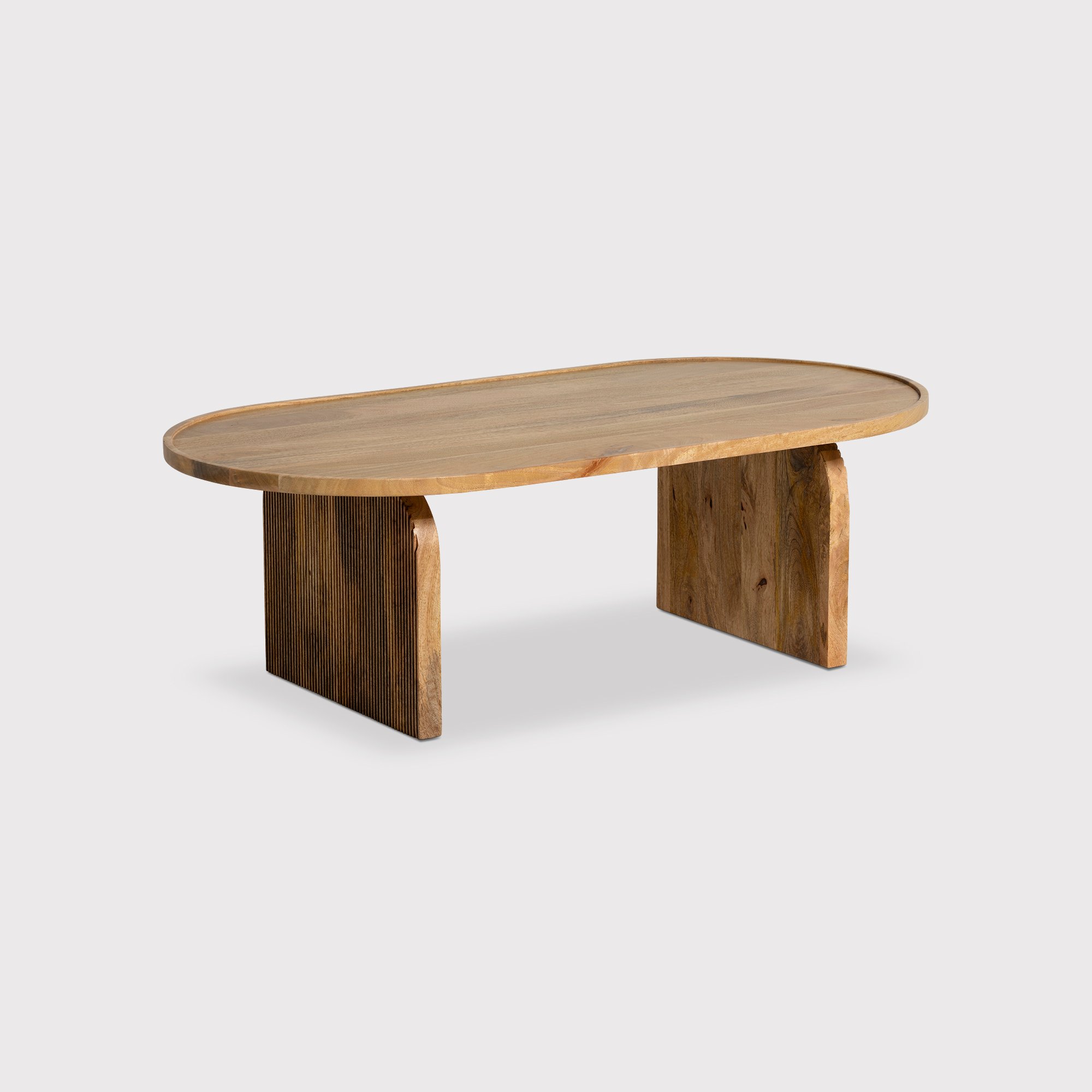 Zuberi Coffee Table, Neutral Wood | Barker & Stonehouse