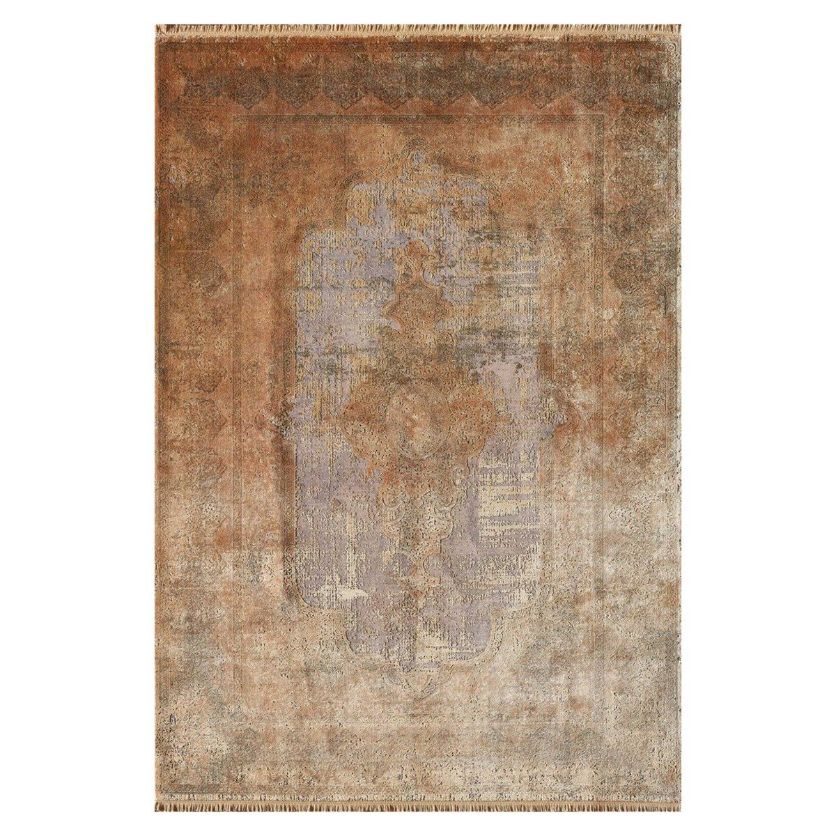 Artisan Copper 120x180cm Rug, Square, Brown | W120cm | Barker & Stonehouse