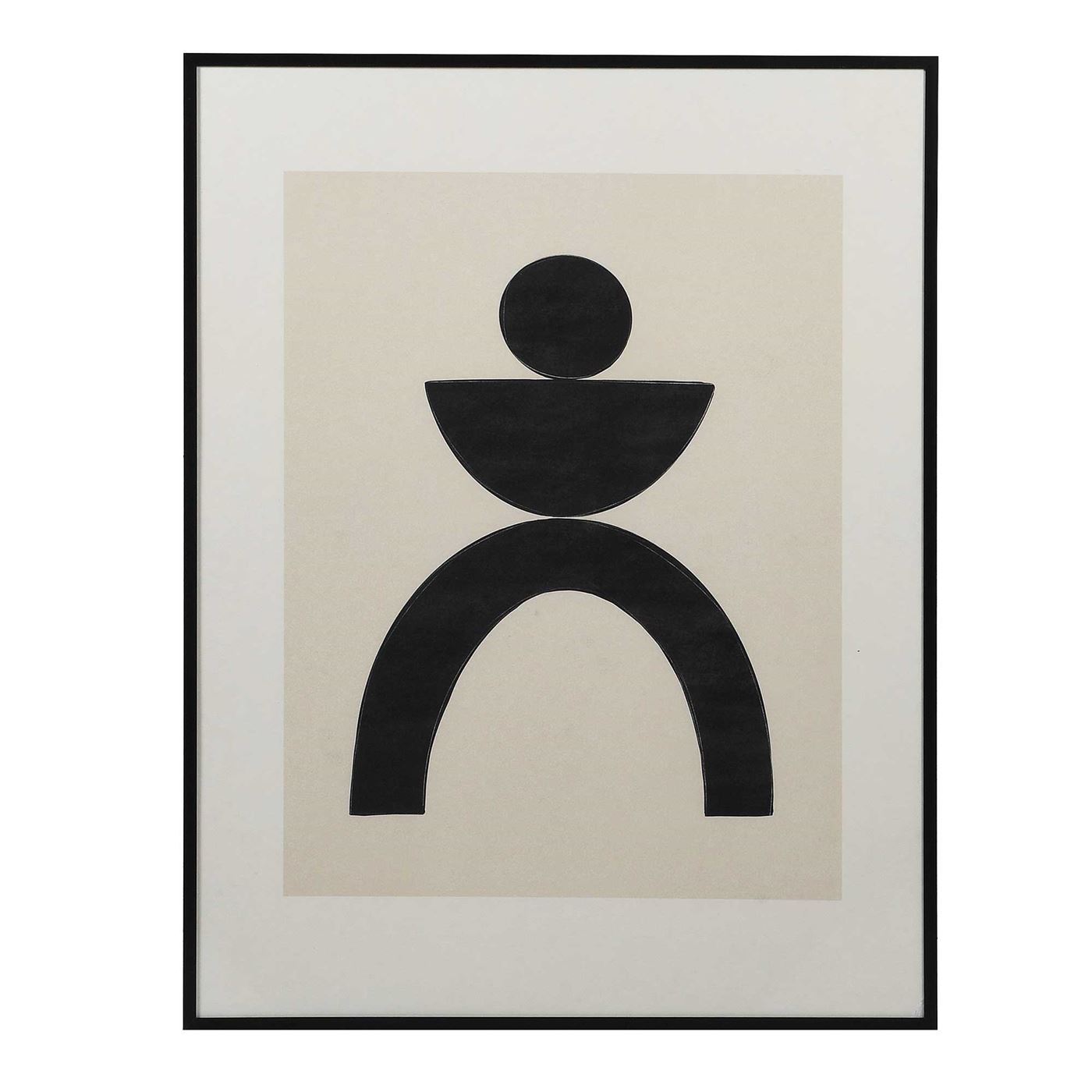 Abstract Form Picture Print, Square | Barker & Stonehouse