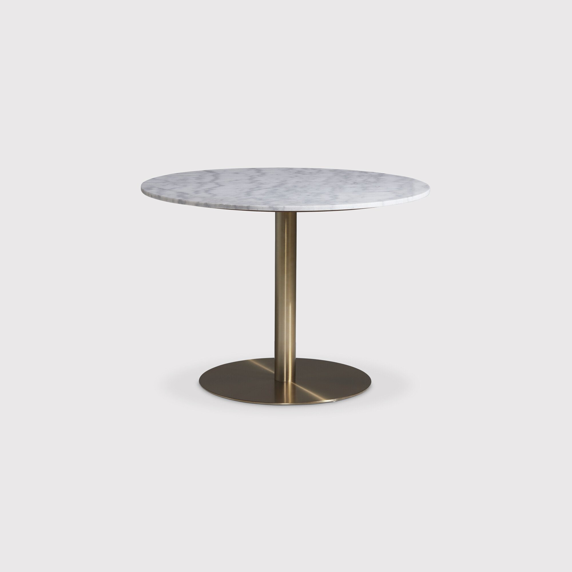 Apollo Dining Table, Round, White Marble | Barker & Stonehouse