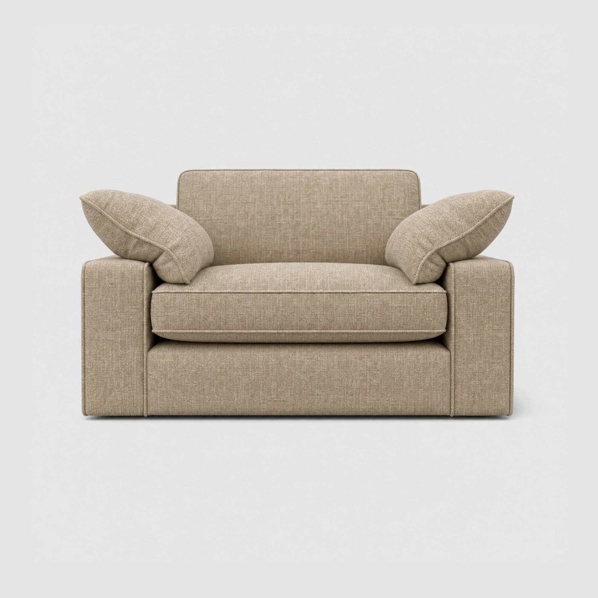 Arundel snuggler in neutral fabric