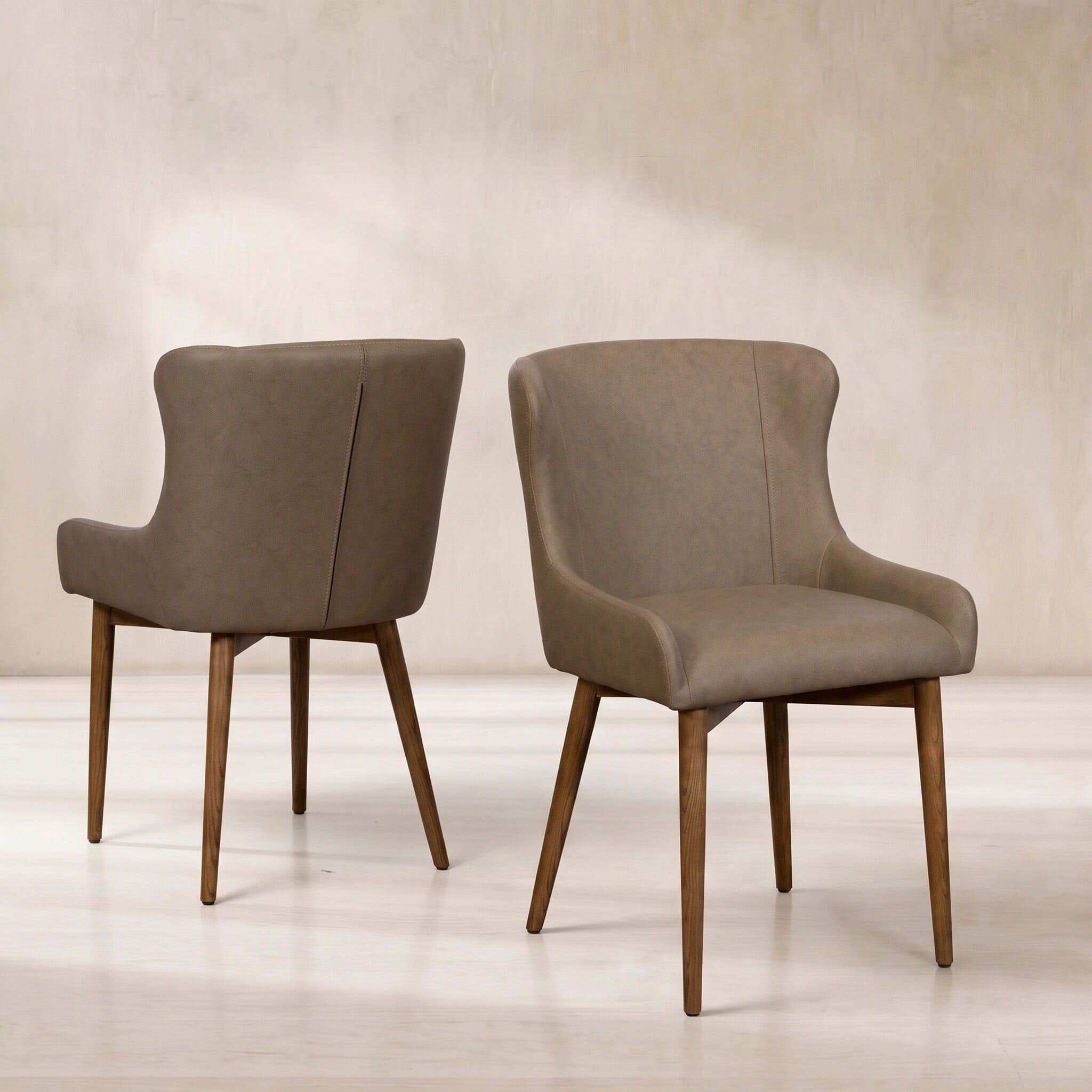 Ashby dining chair in brown