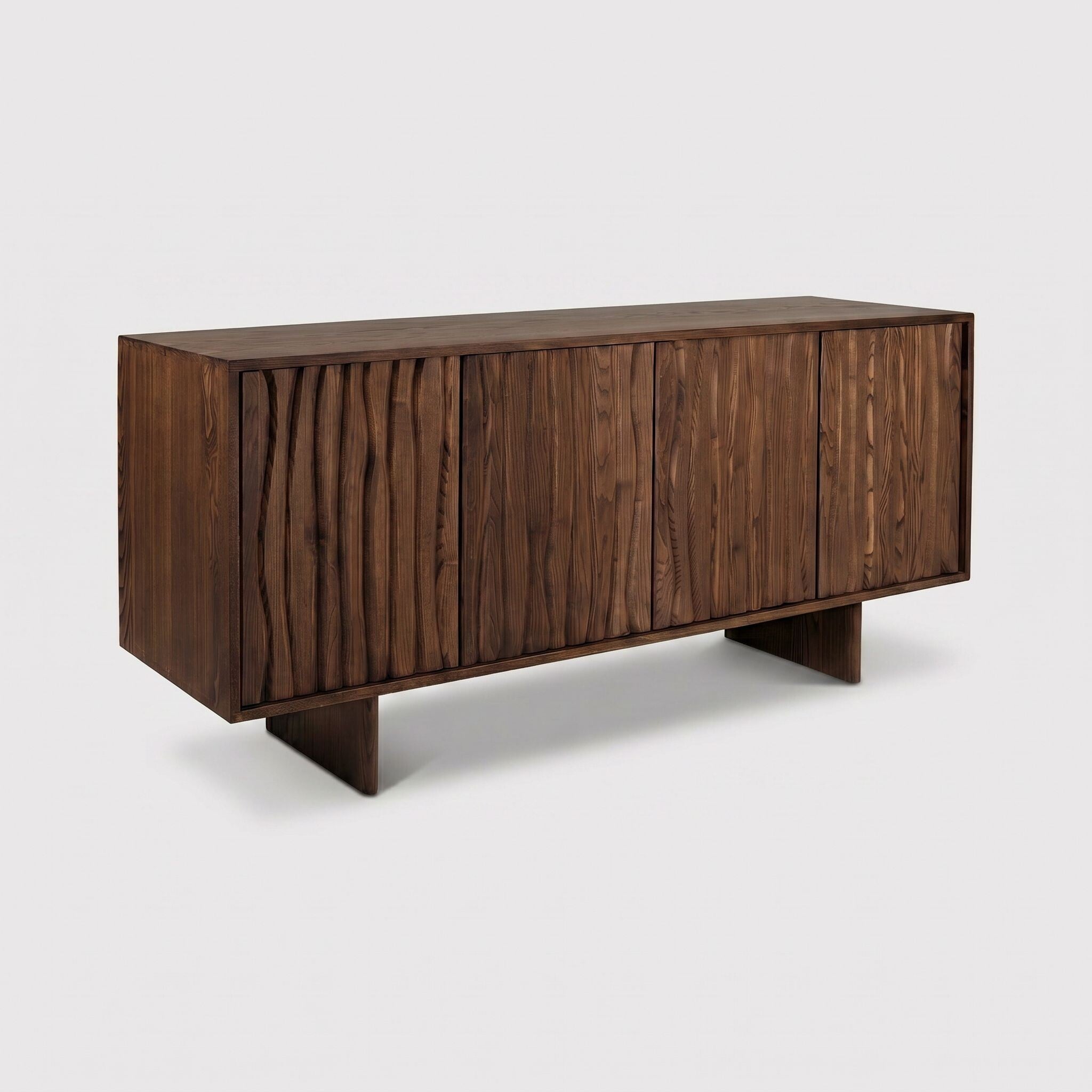Ercol assendon large sideboard in brown