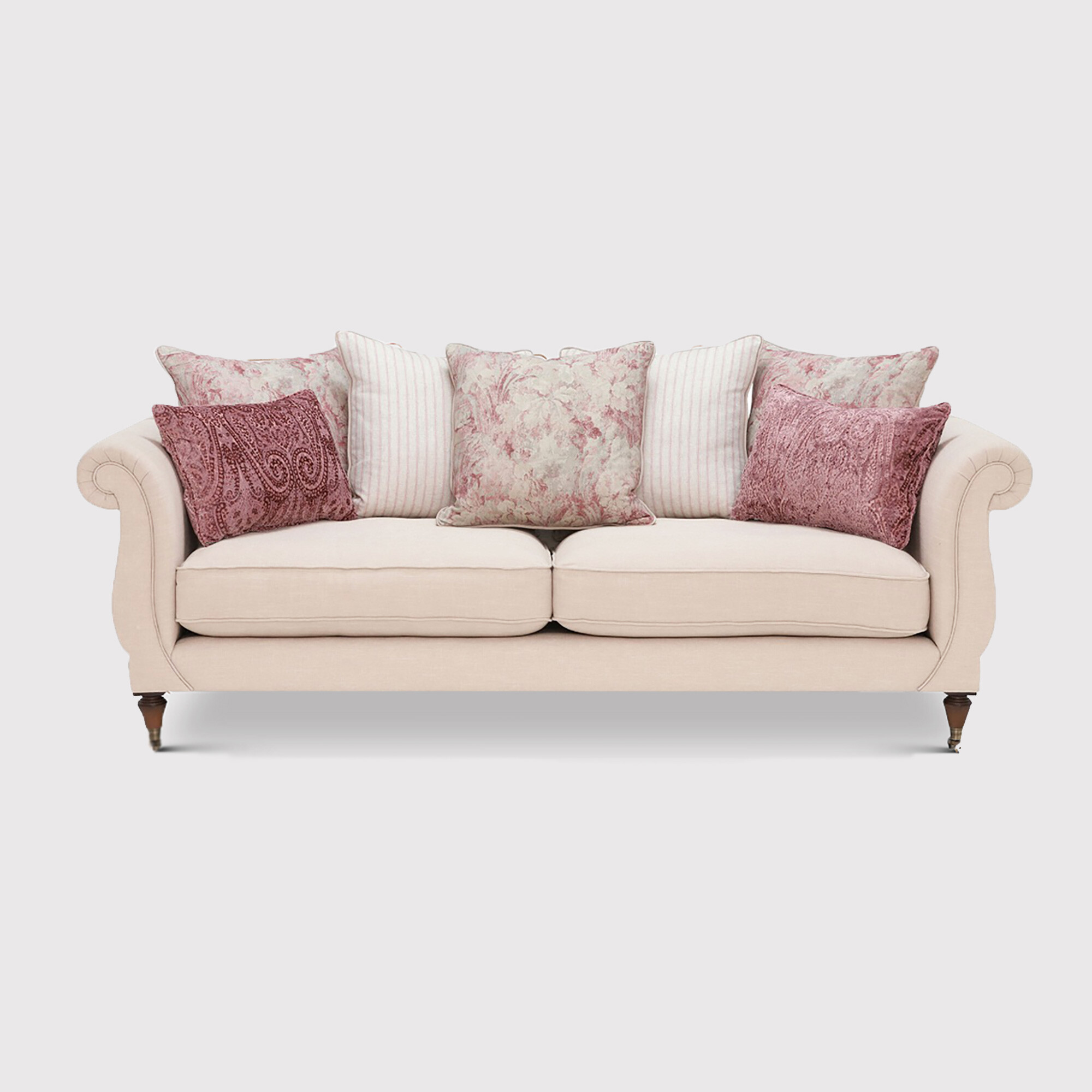 Atherton 4 Seater Sofa, Neutral Fabric | Barker & Stonehouse