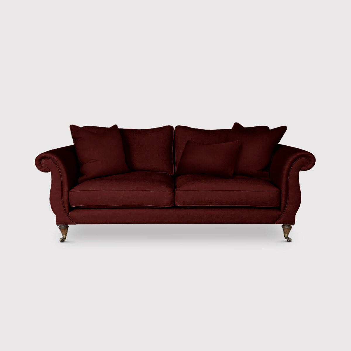 Atherton 4 Seater Sofa, Red | Barker & Stonehouse