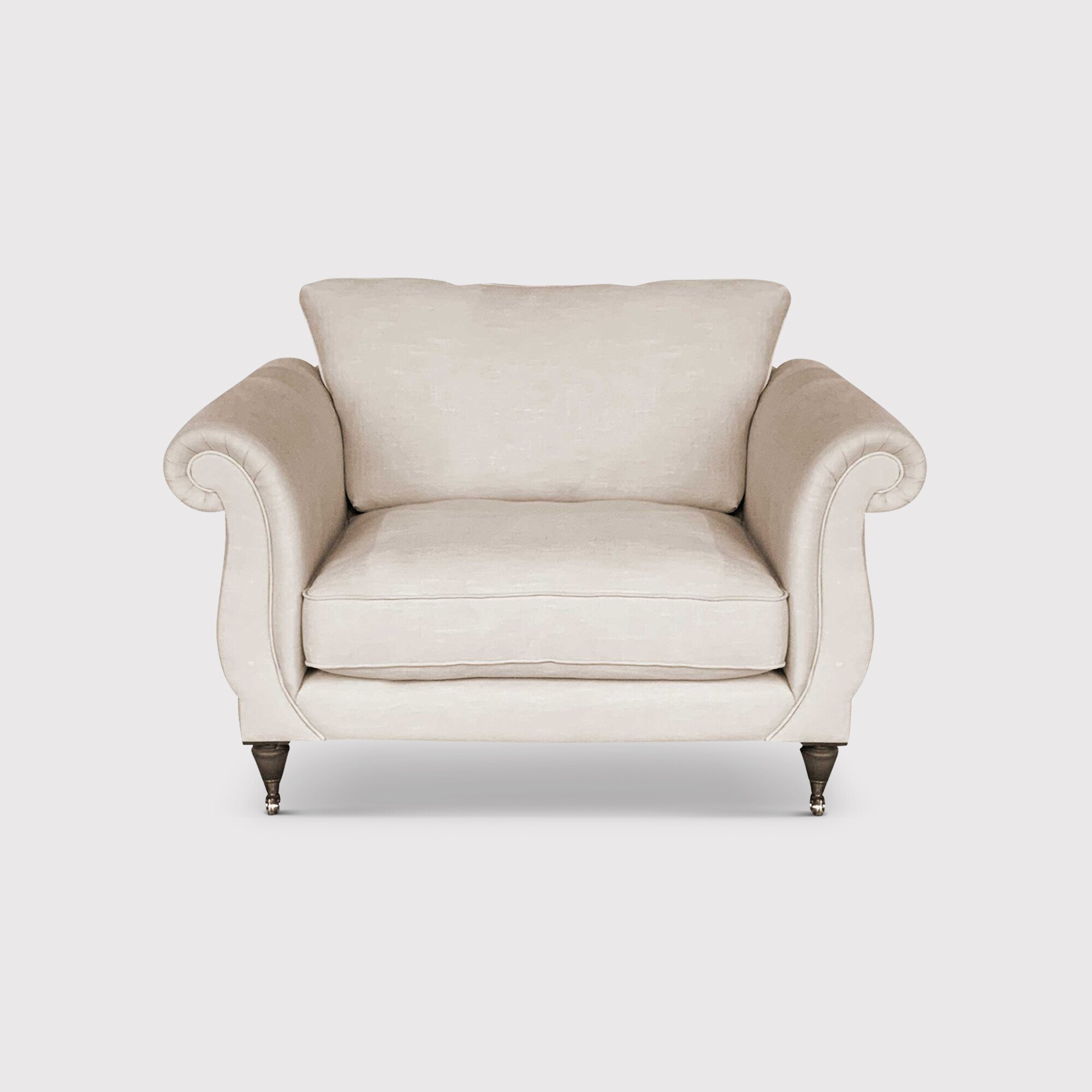 Atherton Standard Armchair, Neutral Fabric | Barker & Stonehouse