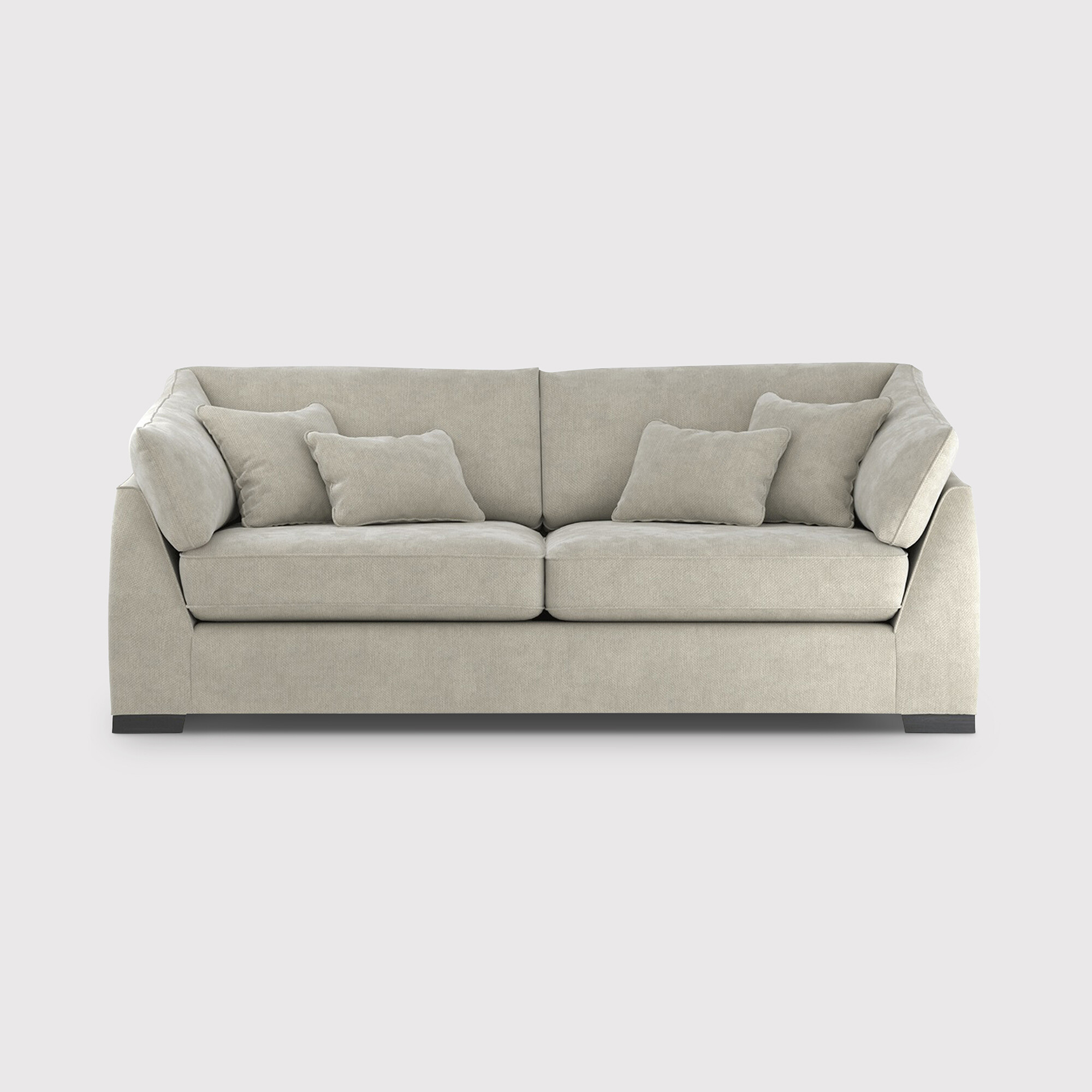 Borelly 3 Seater Sofa, Grey Fabric | Barker & Stonehouse