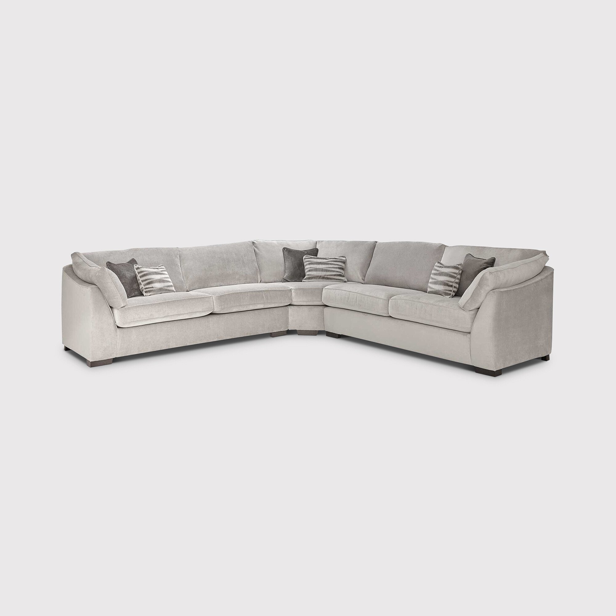 Borelly Large Corner Sofa, Neutral Fabric | Barker & Stonehouse