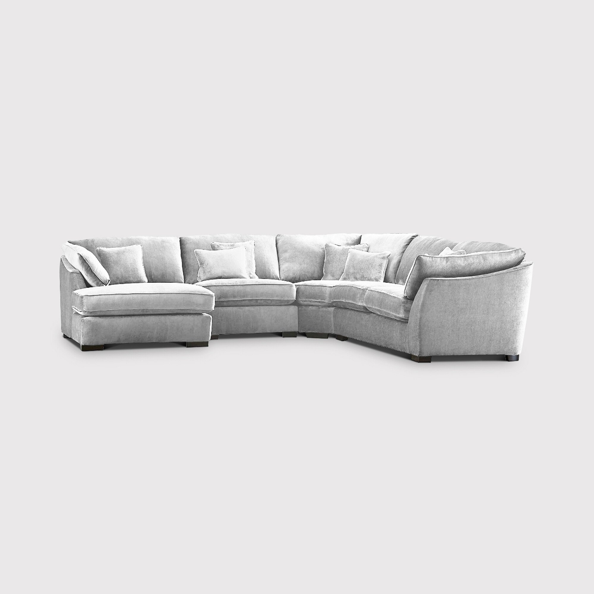 Borelly Corner Group Right With Chaise, Neutral Fabric | Barker & Stonehouse