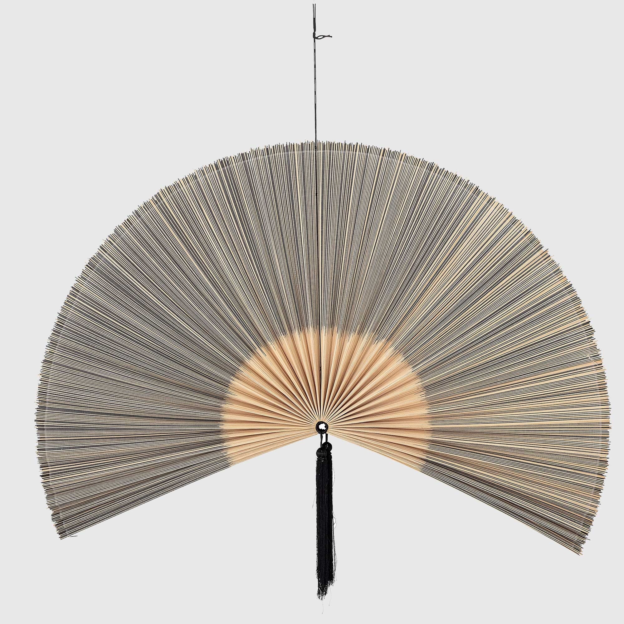 View Black bamboo fan wall decor View Black bamboo fan wall decor