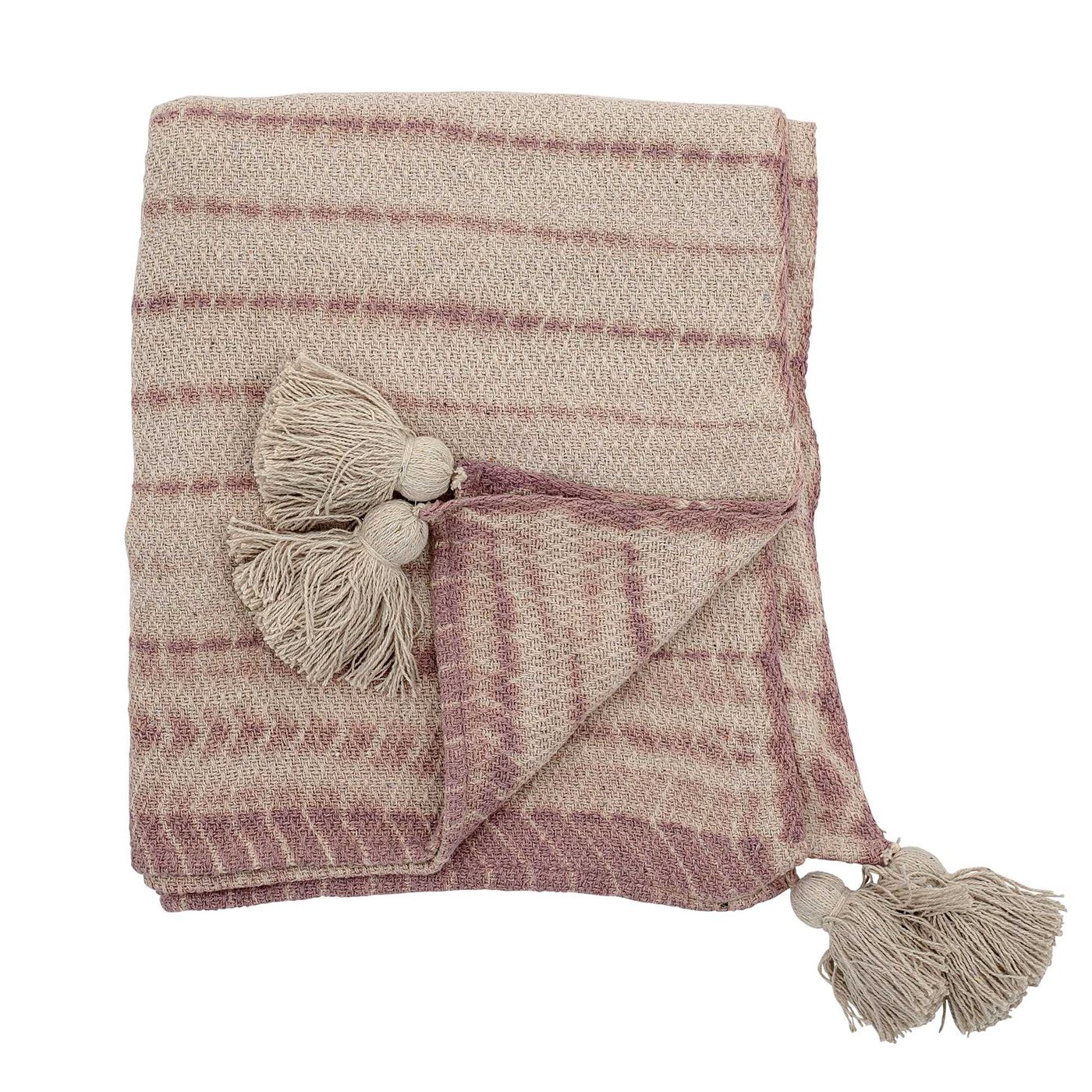 Photo of Blush throw blanket in pink