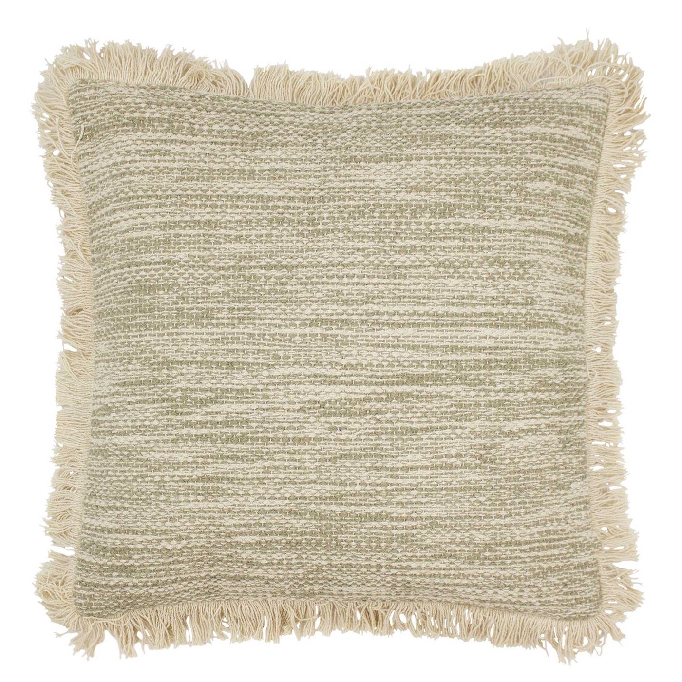 Boucle Natural Cushion, Square, Neutral | Barker & Stonehouse