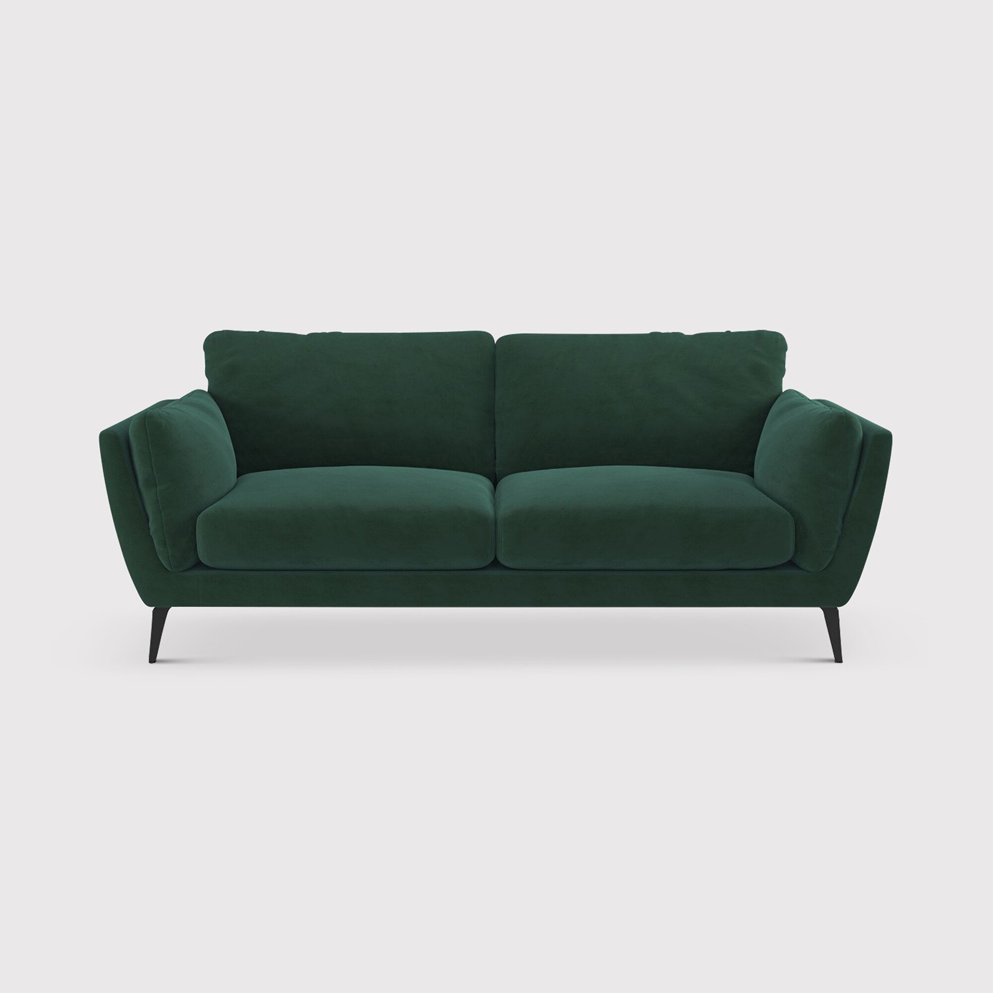 Boone 3 Seater Sofa, Green Fabric | Barker & Stonehouse