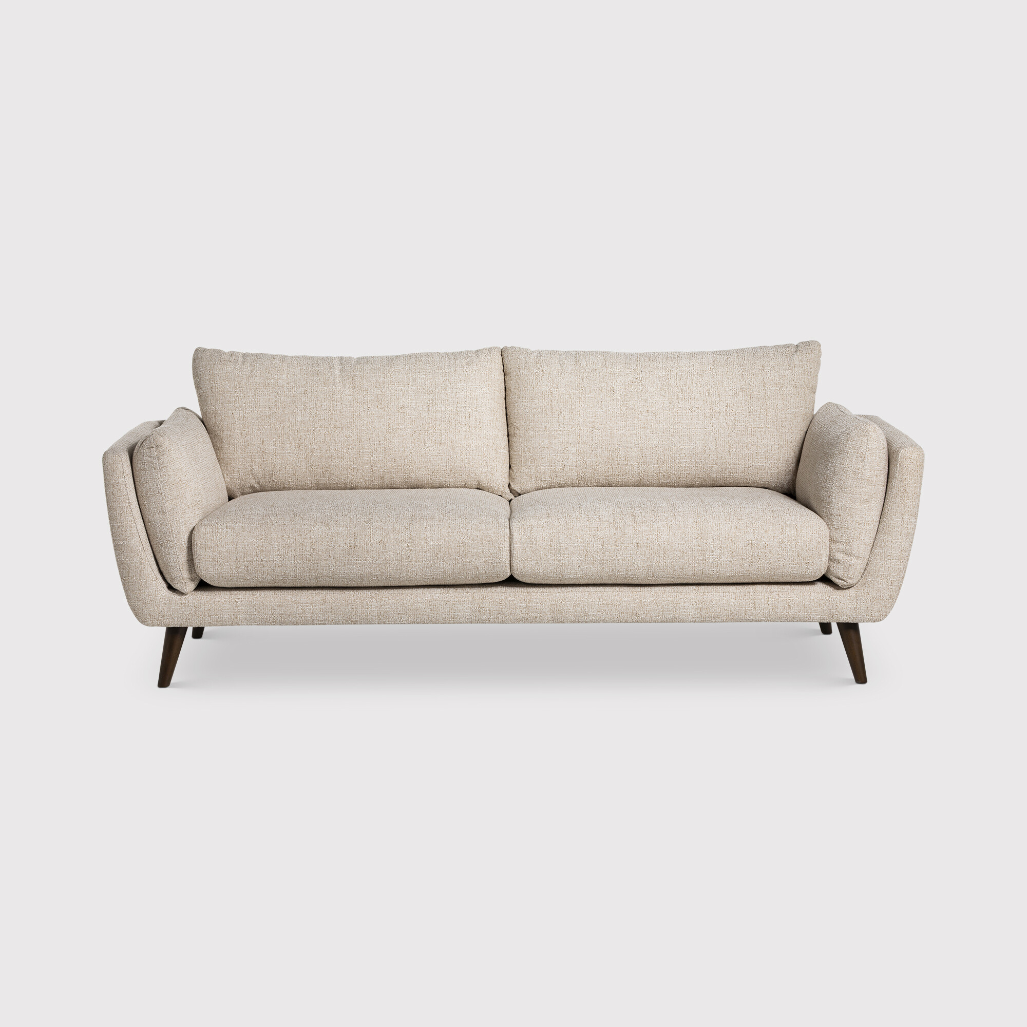View Malmo 3 seater sofa in white fabric View Malmo 3 seater sofa in white fabric