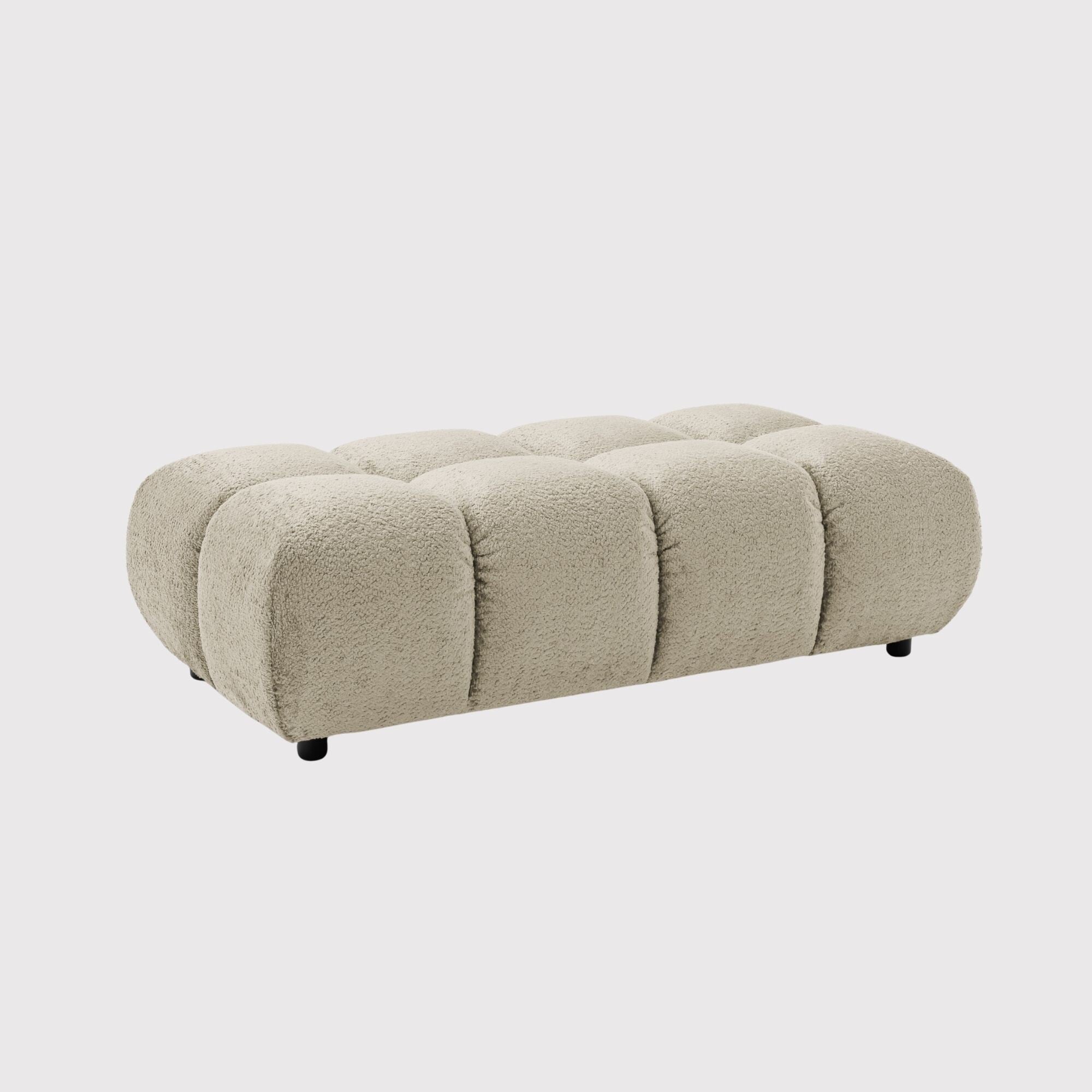 View Bryce stool bench big - 73x143cm in neutral fabric