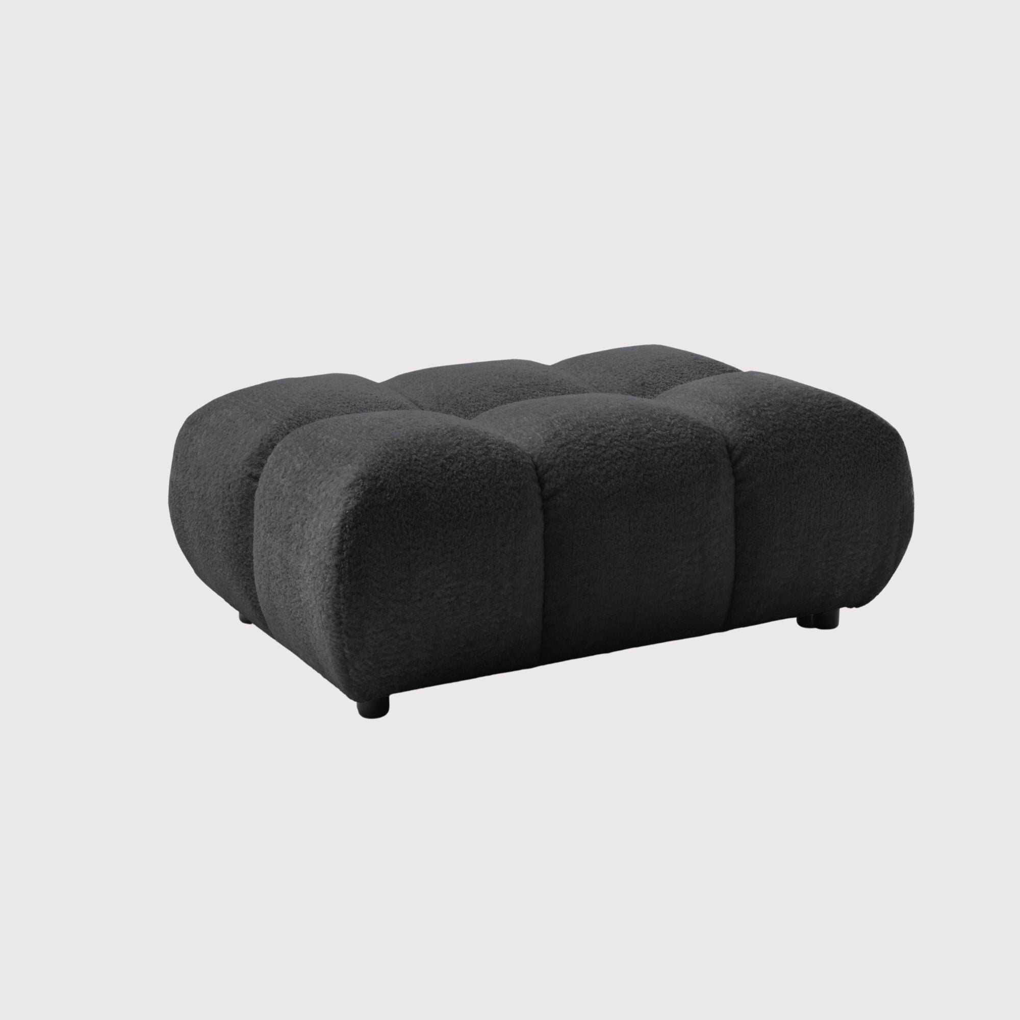 Bryce stool bench - 73x108cm in black fabric