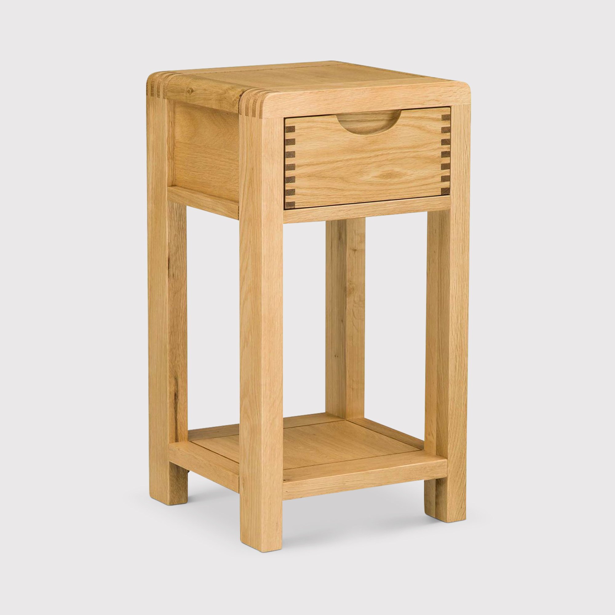 Ercol Bosco Compact Side Table, Brown | Barker & Stonehouse
