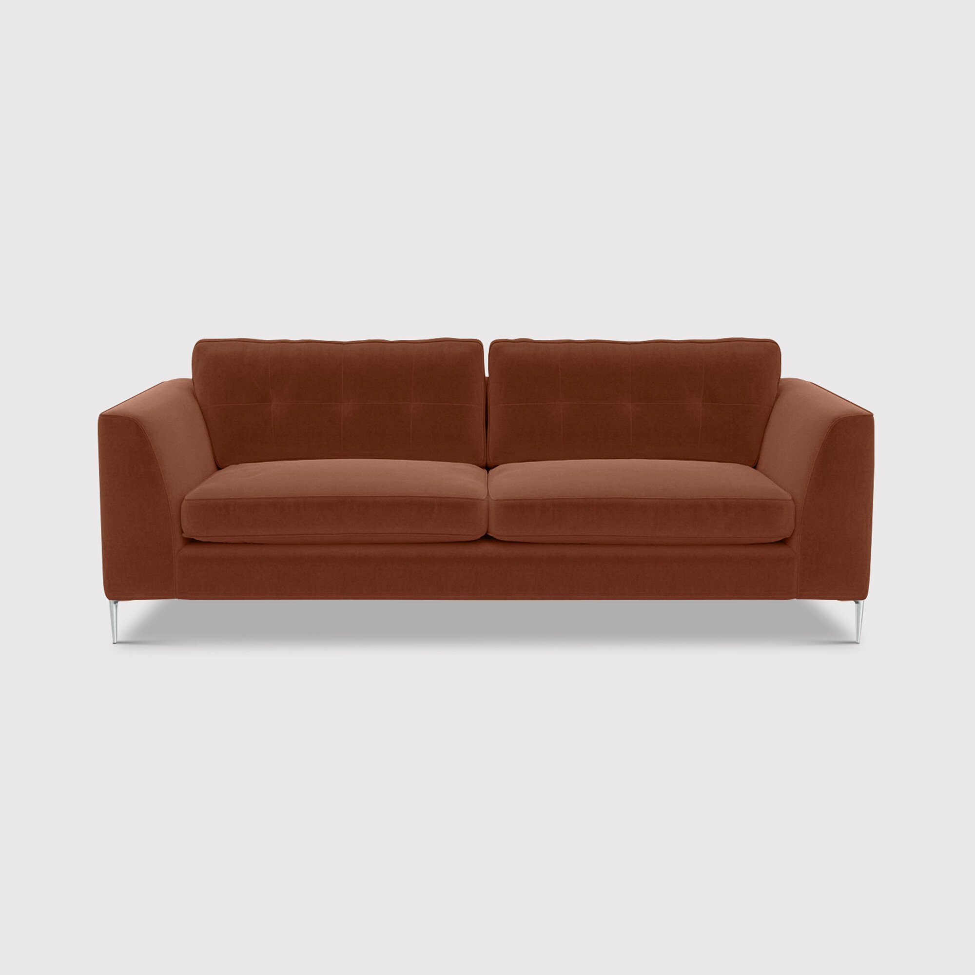 Conza Extra Large Sofa, Red Fabric | Barker & Stonehouse