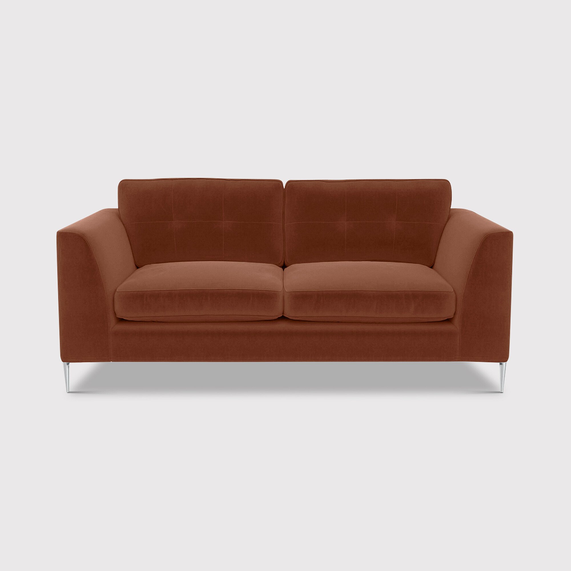 Conza Small Sofa, Red Fabric | Barker & Stonehouse