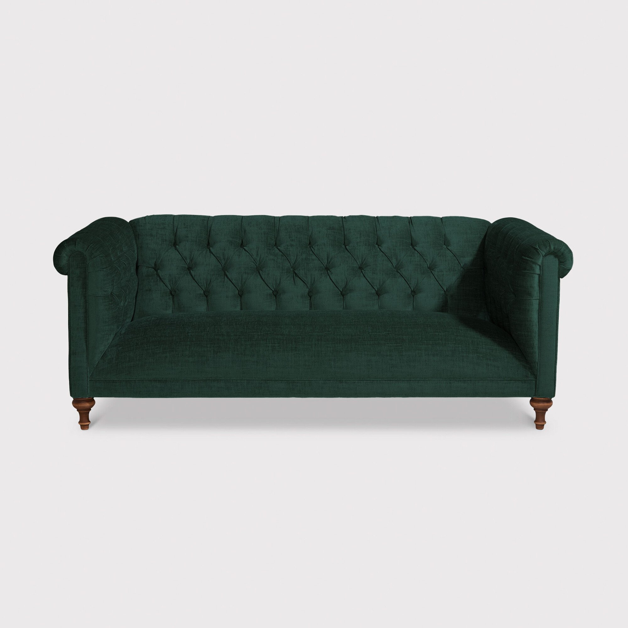 Cartmel 3 Seater Sofa, Green Fabric | Barker & Stonehouse