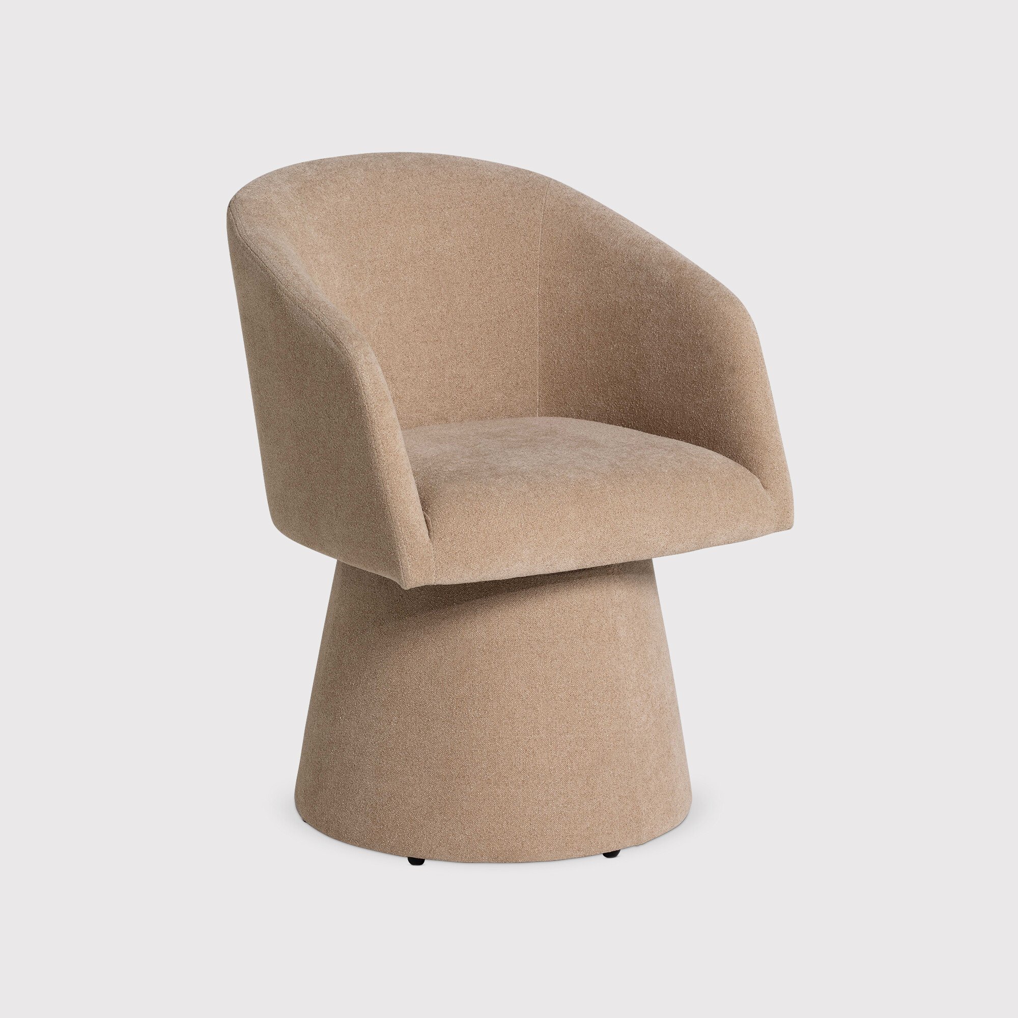 Carmen Swivel Armchair, Neutral | Barker & Stonehouse