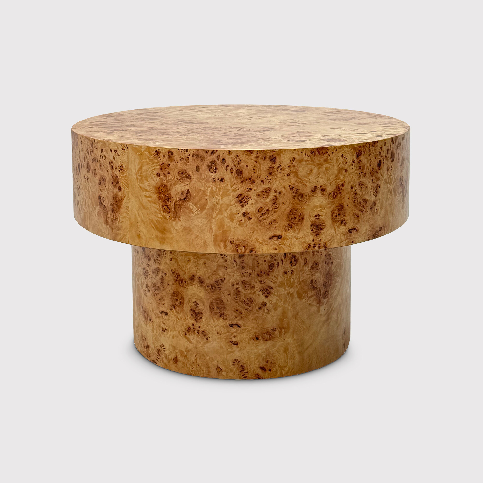 Castile Lamp Table, Round, Neutral Wood | Barker & Stonehouse Castile Lamp Table, Round, Neutral Wood | Barker & Stonehouse