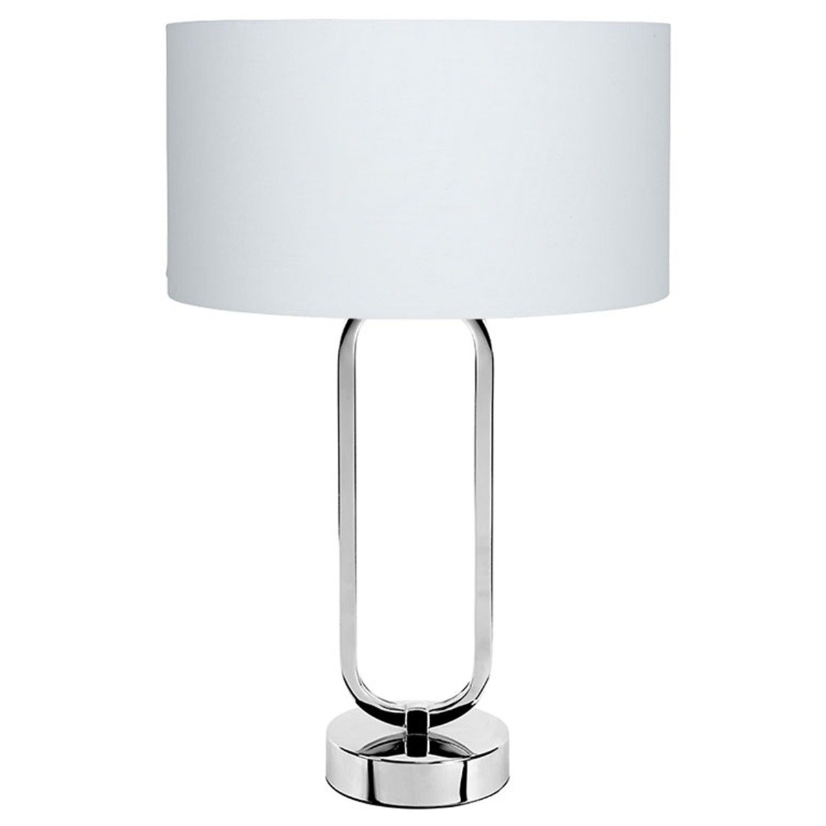 Chrome Table Lamp, Silver Metal | Barker & Stonehouse