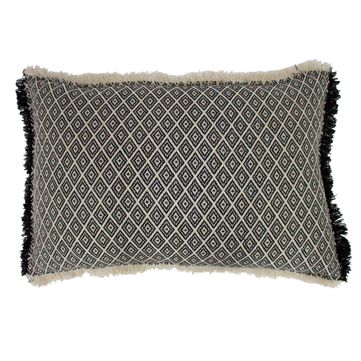 Diamond Monochrome Cushion, Square | Barker & Stonehouse