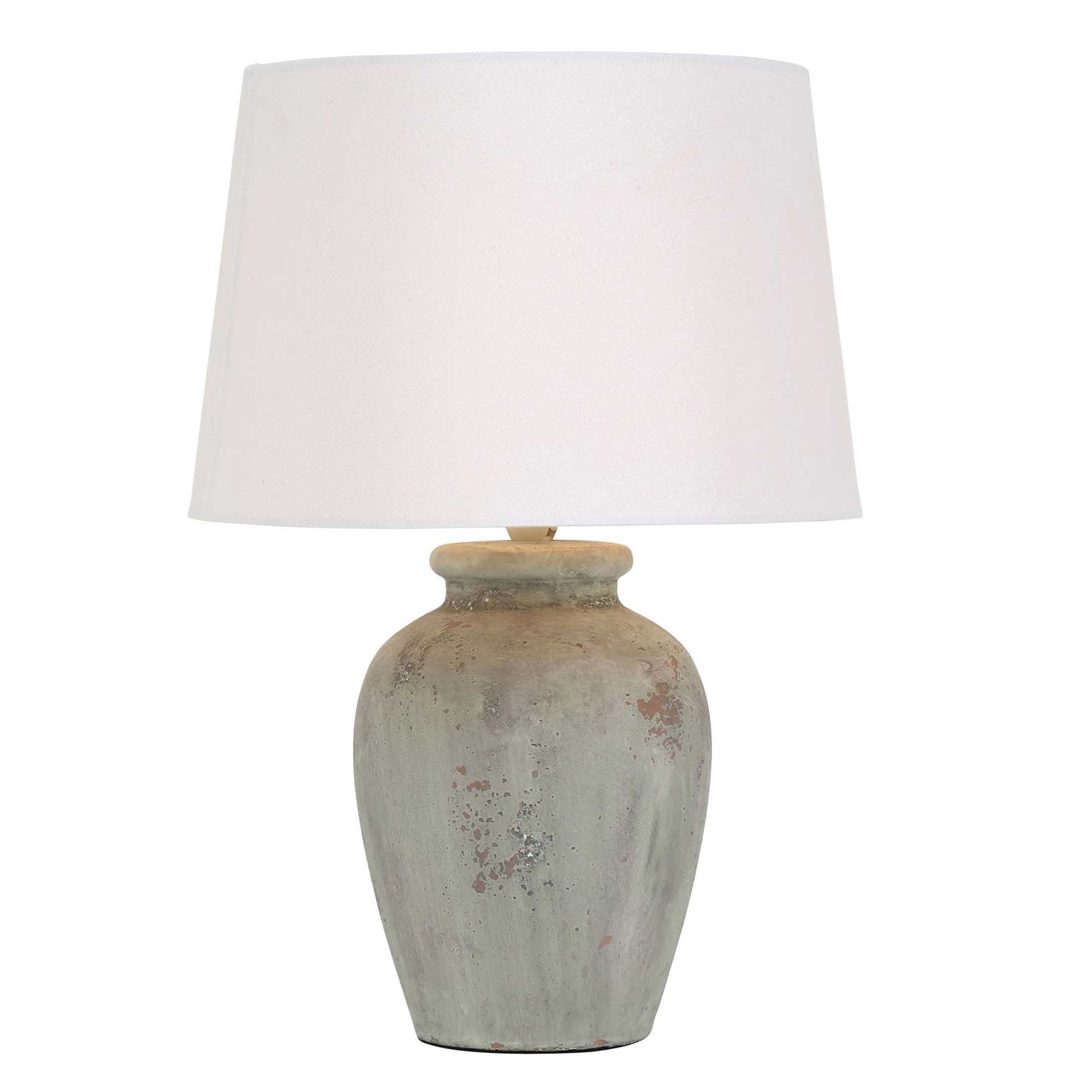 Distressed Table Lamp, Neutral | Barker & Stonehouse