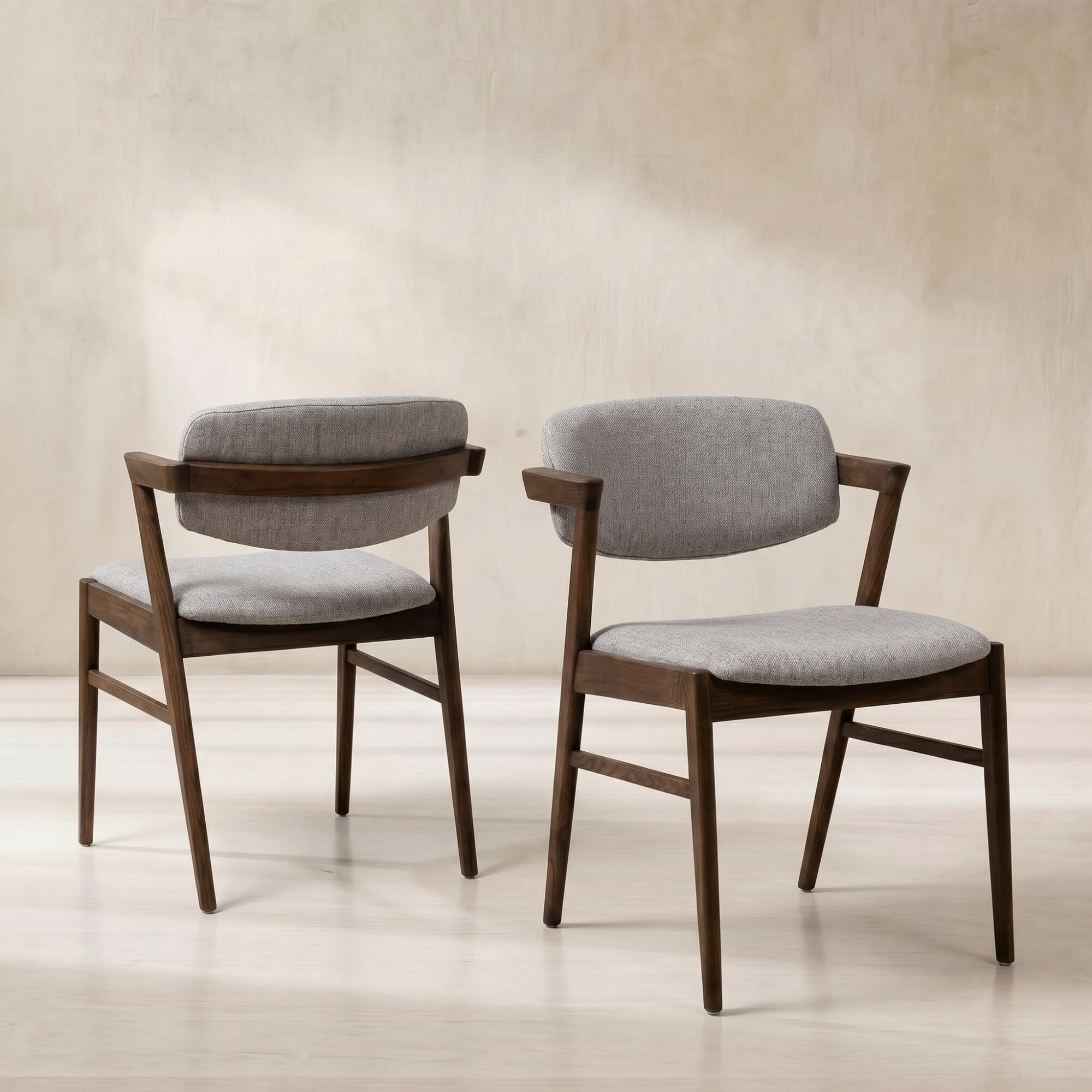 G plan darcy arm dining chair in neutral wood