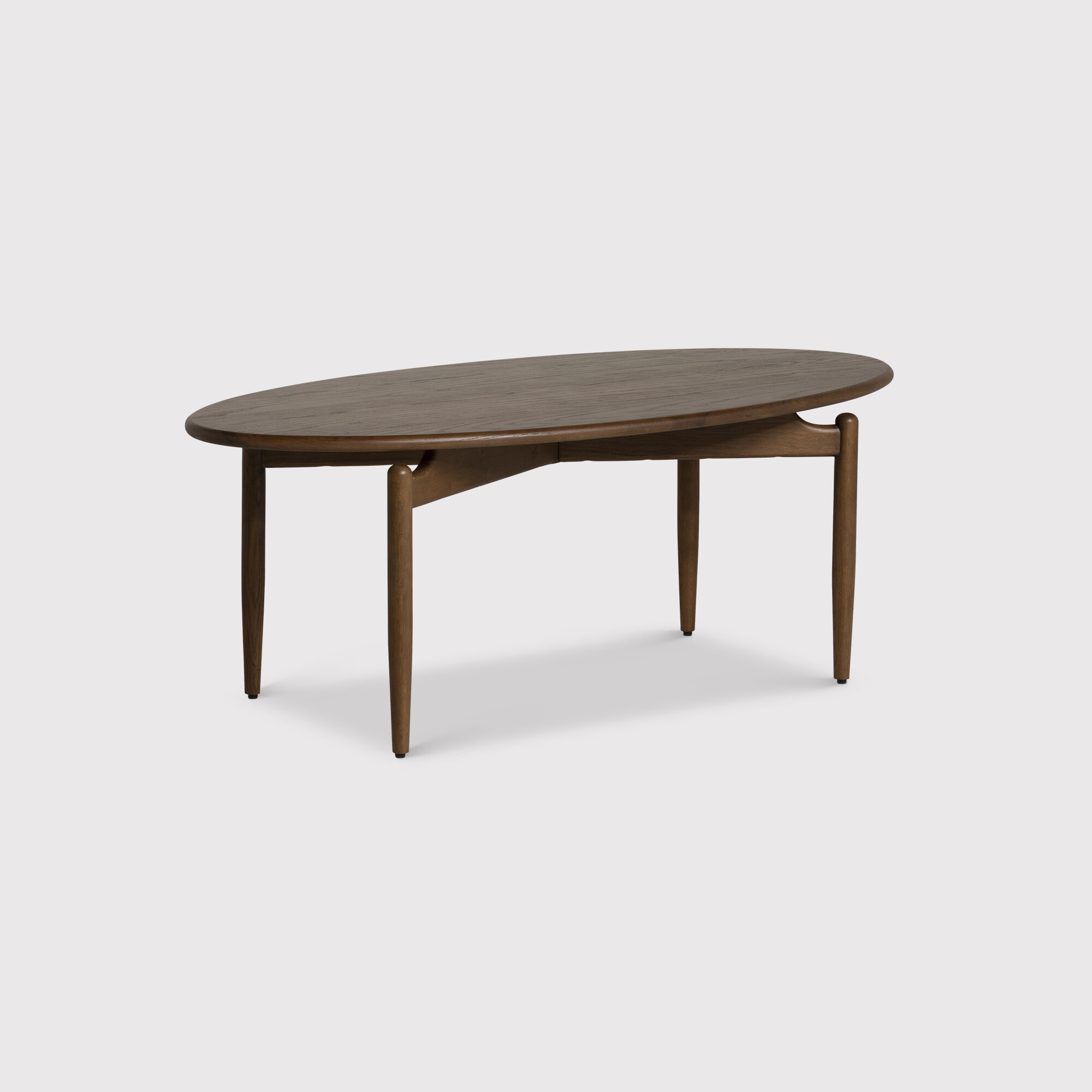 G Plan Marlow Coffee Table, Round, Brown Oak | Barker & Stonehouse thumbnail