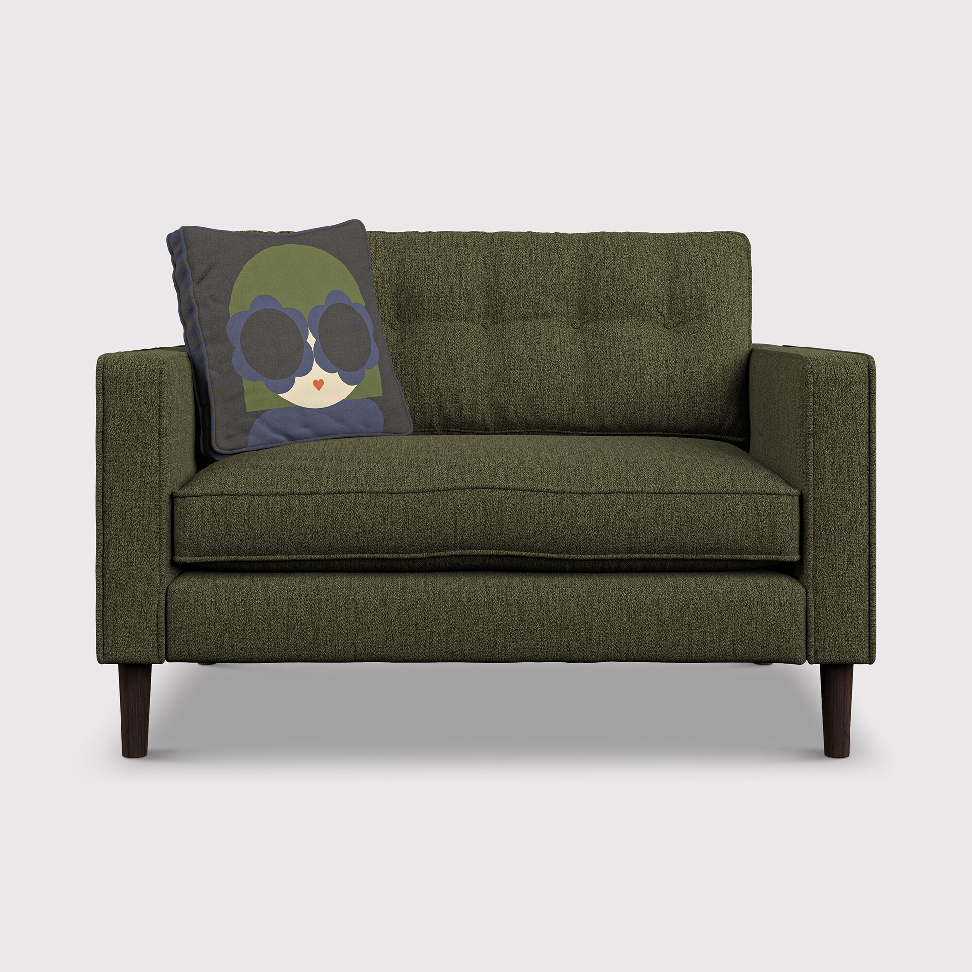 Orla Kiely Ebben Snuggler Fabric | Barker & Stonehouse