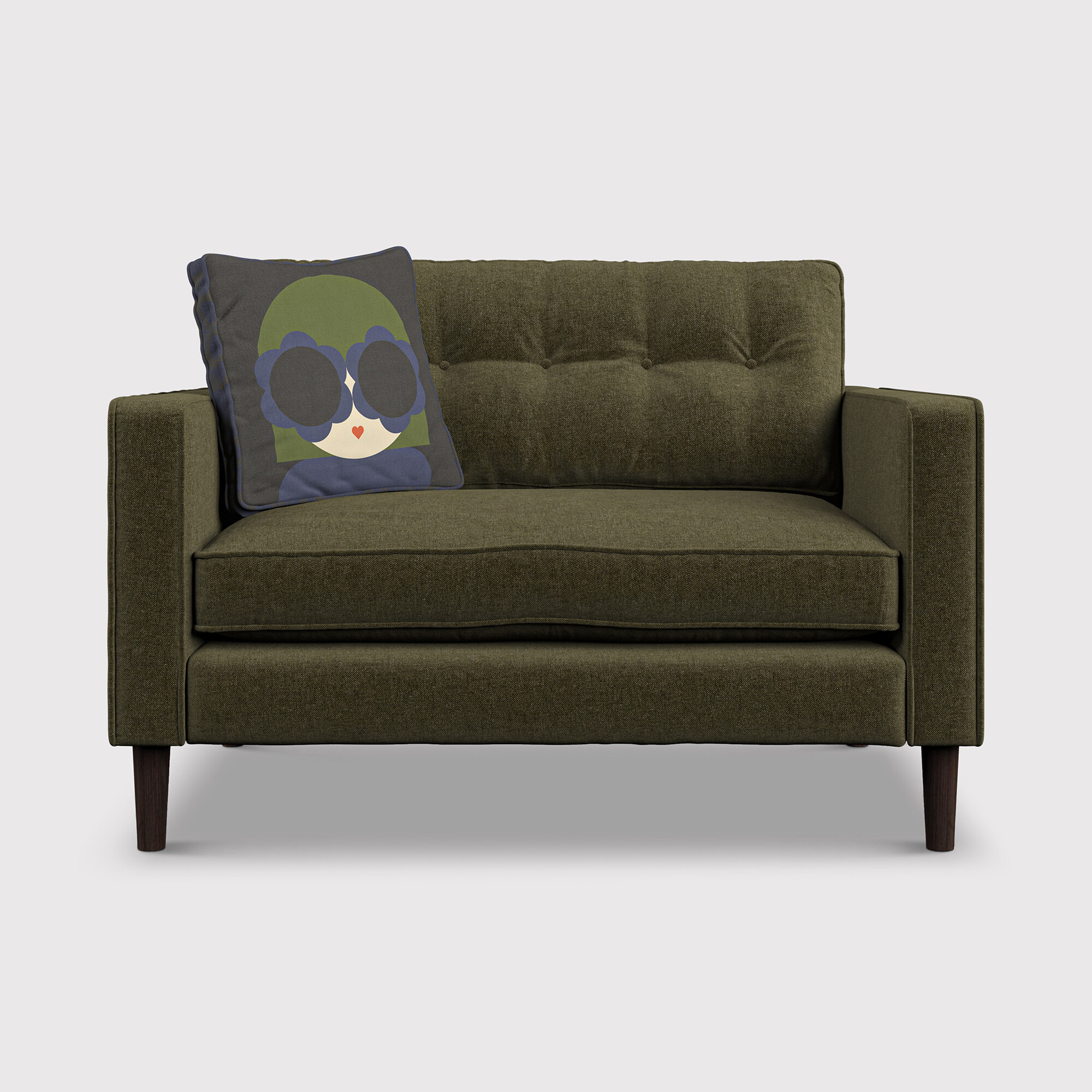 Orla Kiely Ebben Snuggler Fabric | Barker & Stonehouse