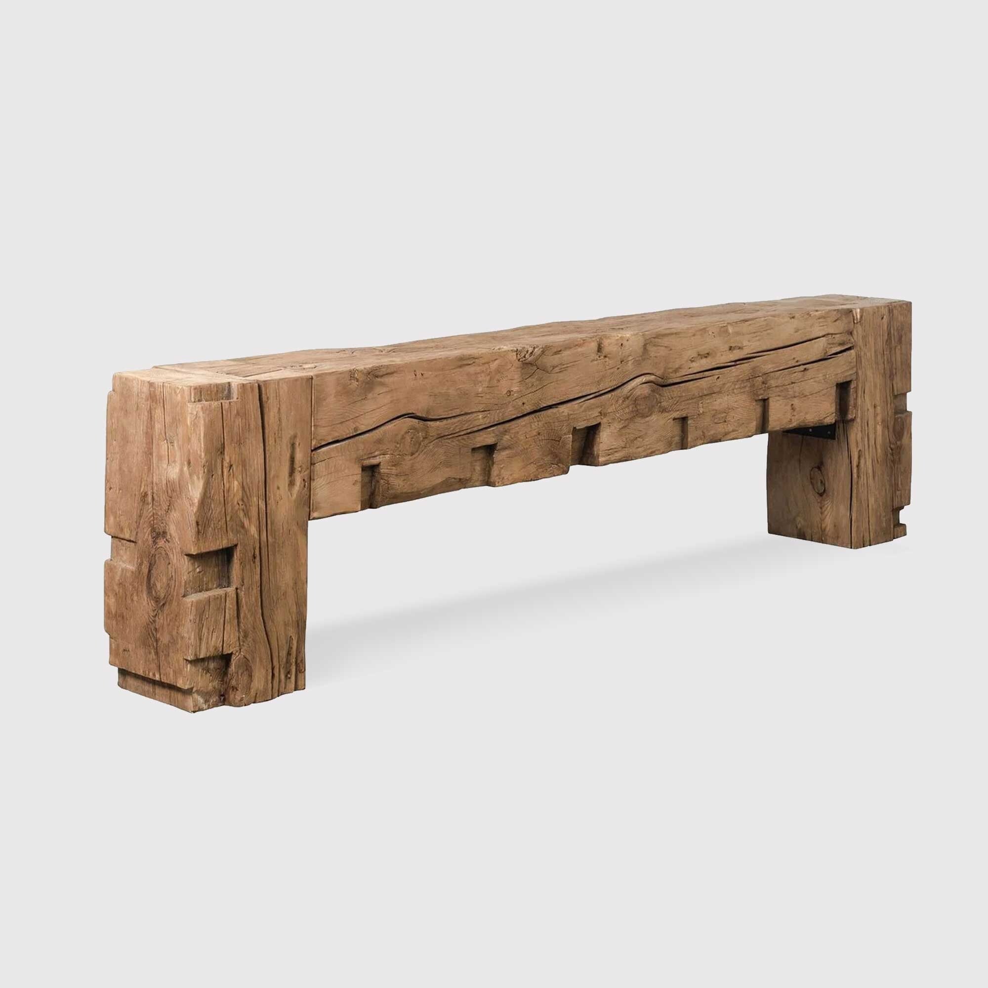 Timothy Oulton English Beam Console 300x40cm Table, Neutral | Barker & Stonehouse