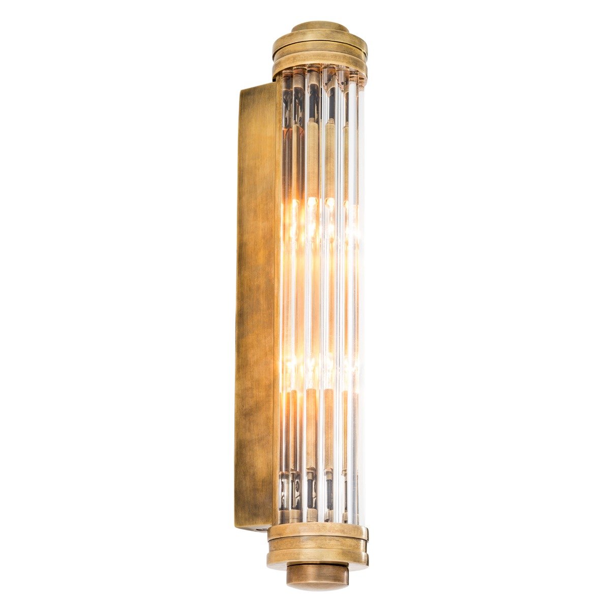 Eichholtz Gascogne S Wall Lamp, Gold Metal | Barker & Stonehouse