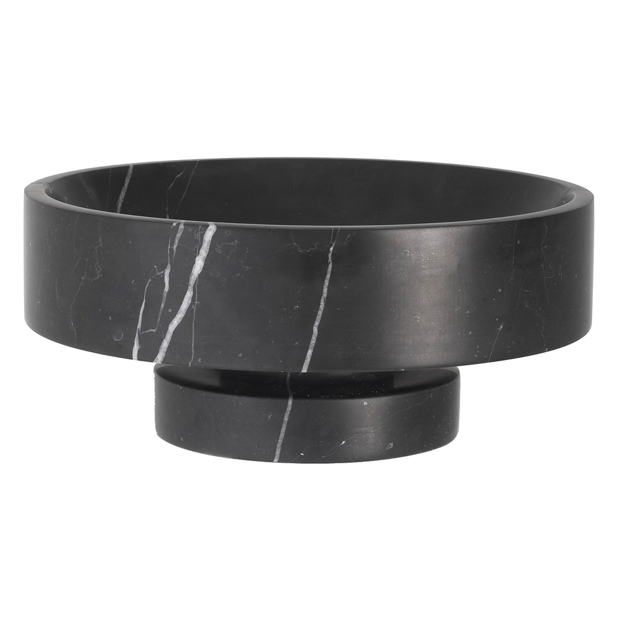 Eichholtz Santiago Bowl Black Marble | Barker & Stonehouse