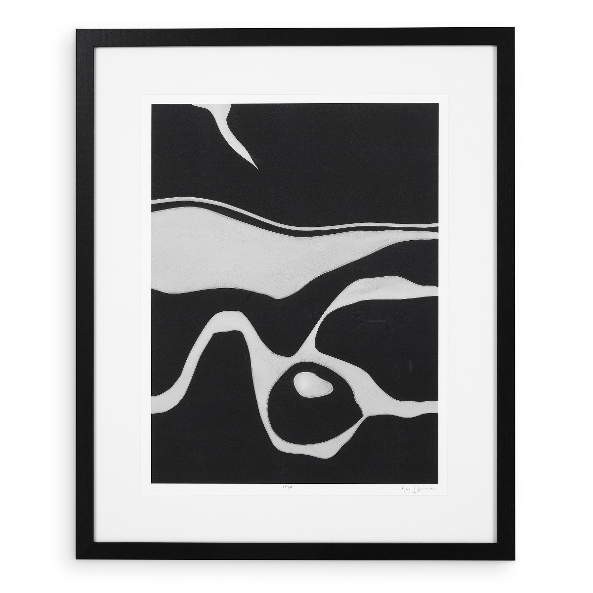 Eichholtz Print Ec336 Litho: Tides, Square, Black | Barker & Stonehouse