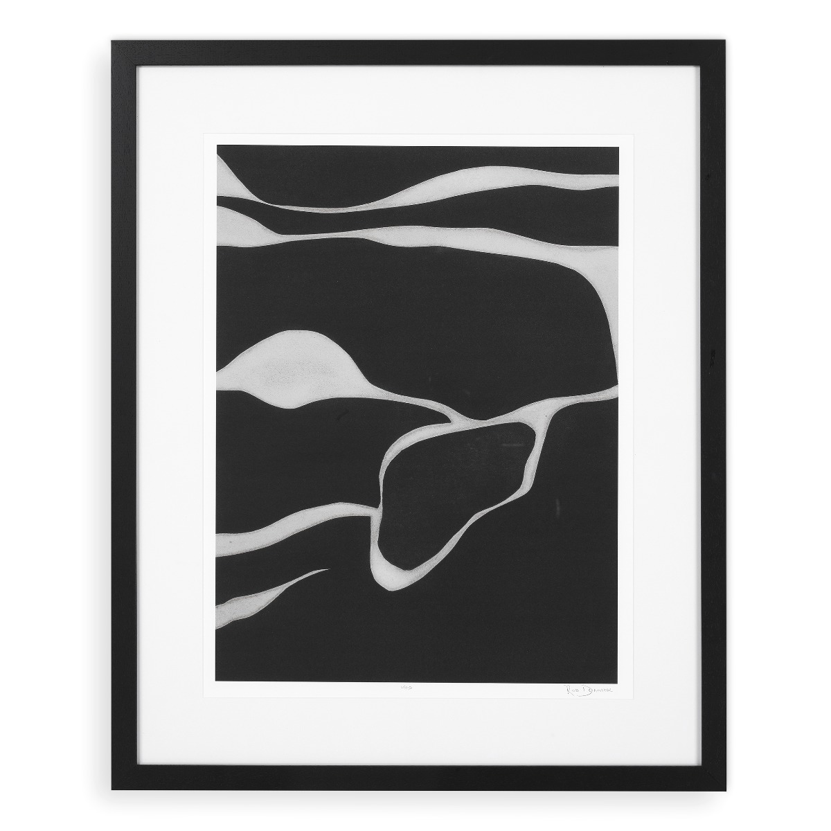 Eichholtz Print Ec338 Litho: Tides, Square, Black | Barker & Stonehouse