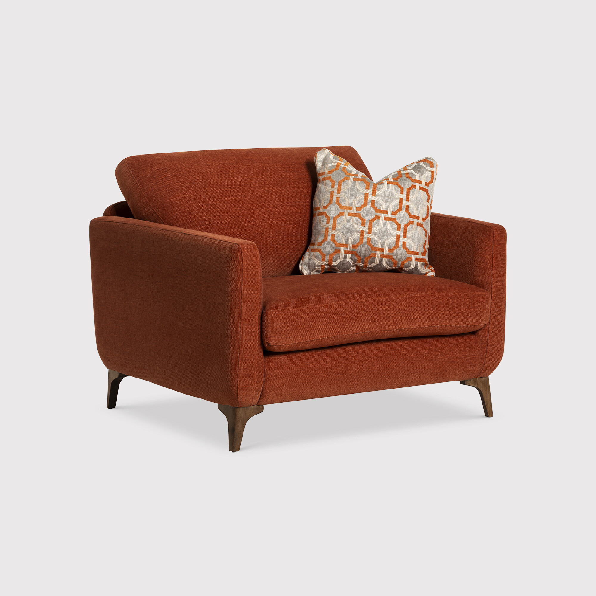 Ellerton Cuddler, Red Fabric | Barker & Stonehouse