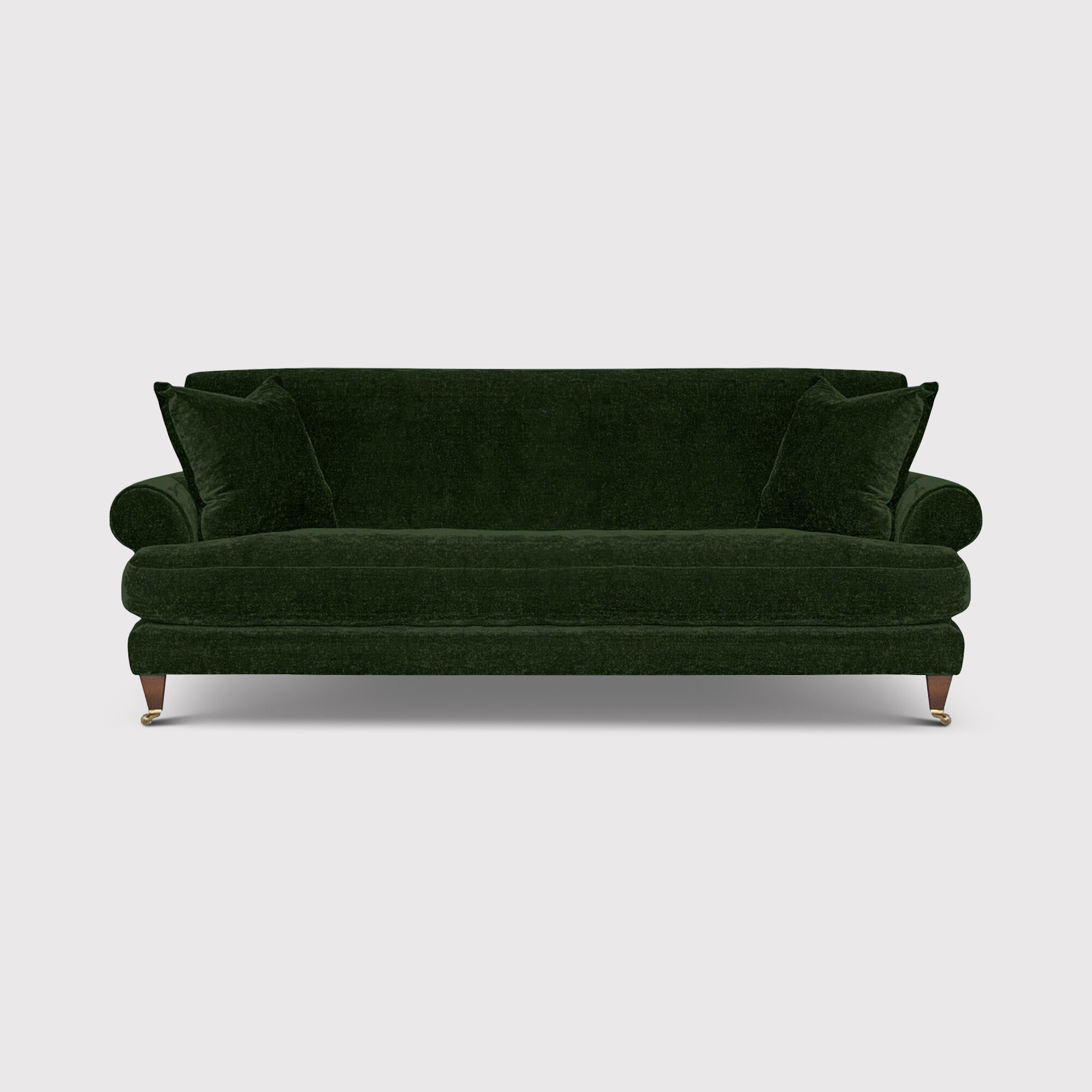 Fairlawn 3 Seater Sofa, Green Fabric | Barker & Stonehouse
