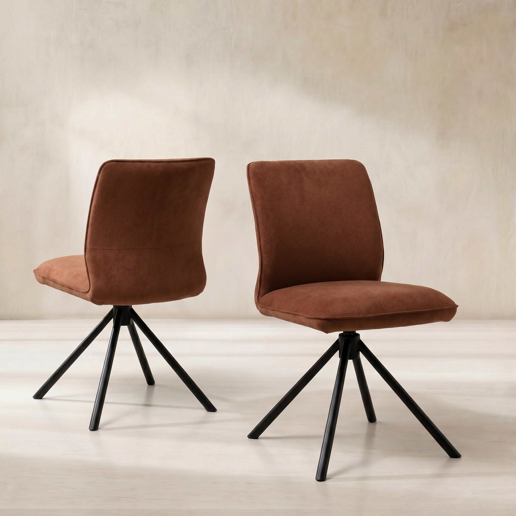 Faulkner dining chair in brown
