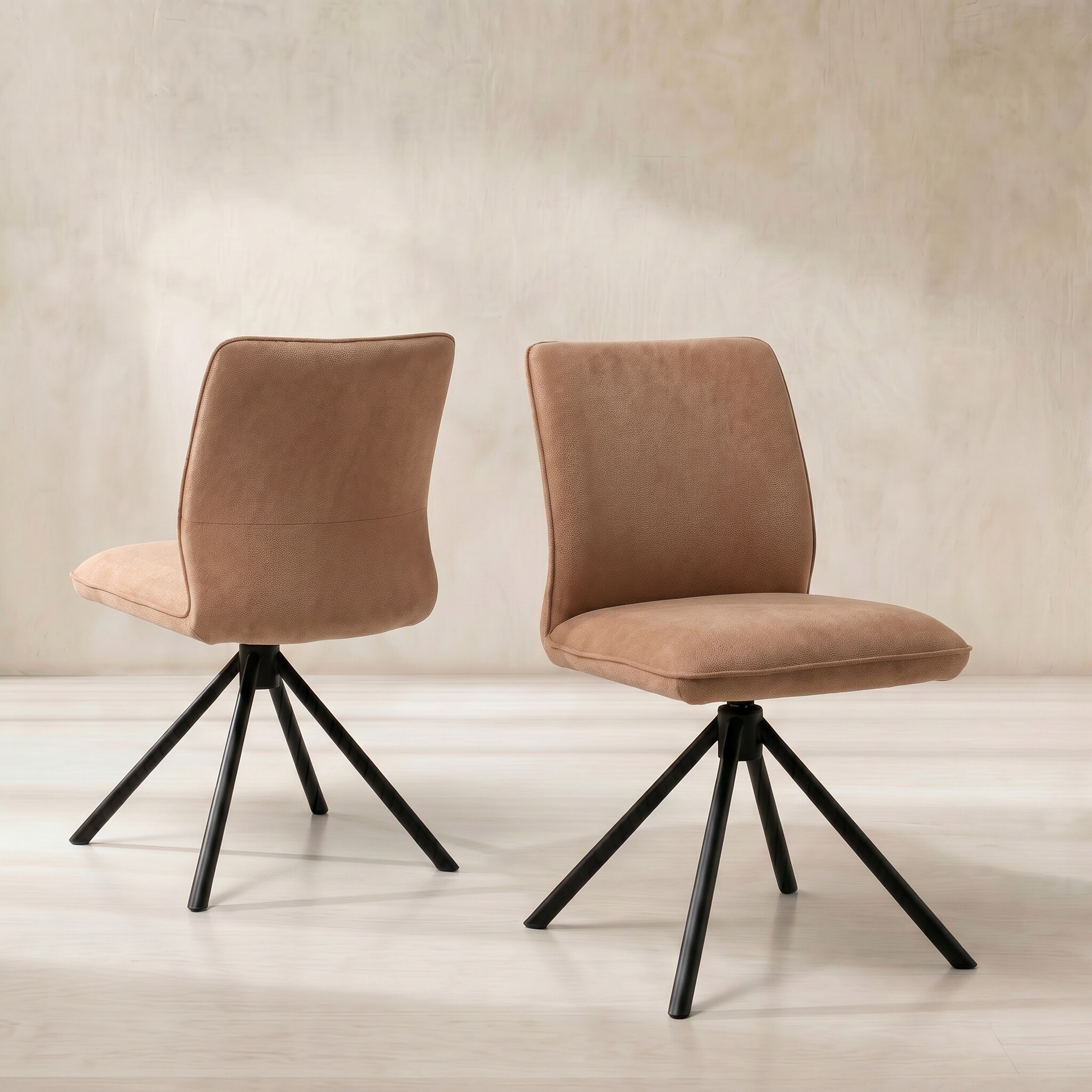 Faulkner dining chair in brown