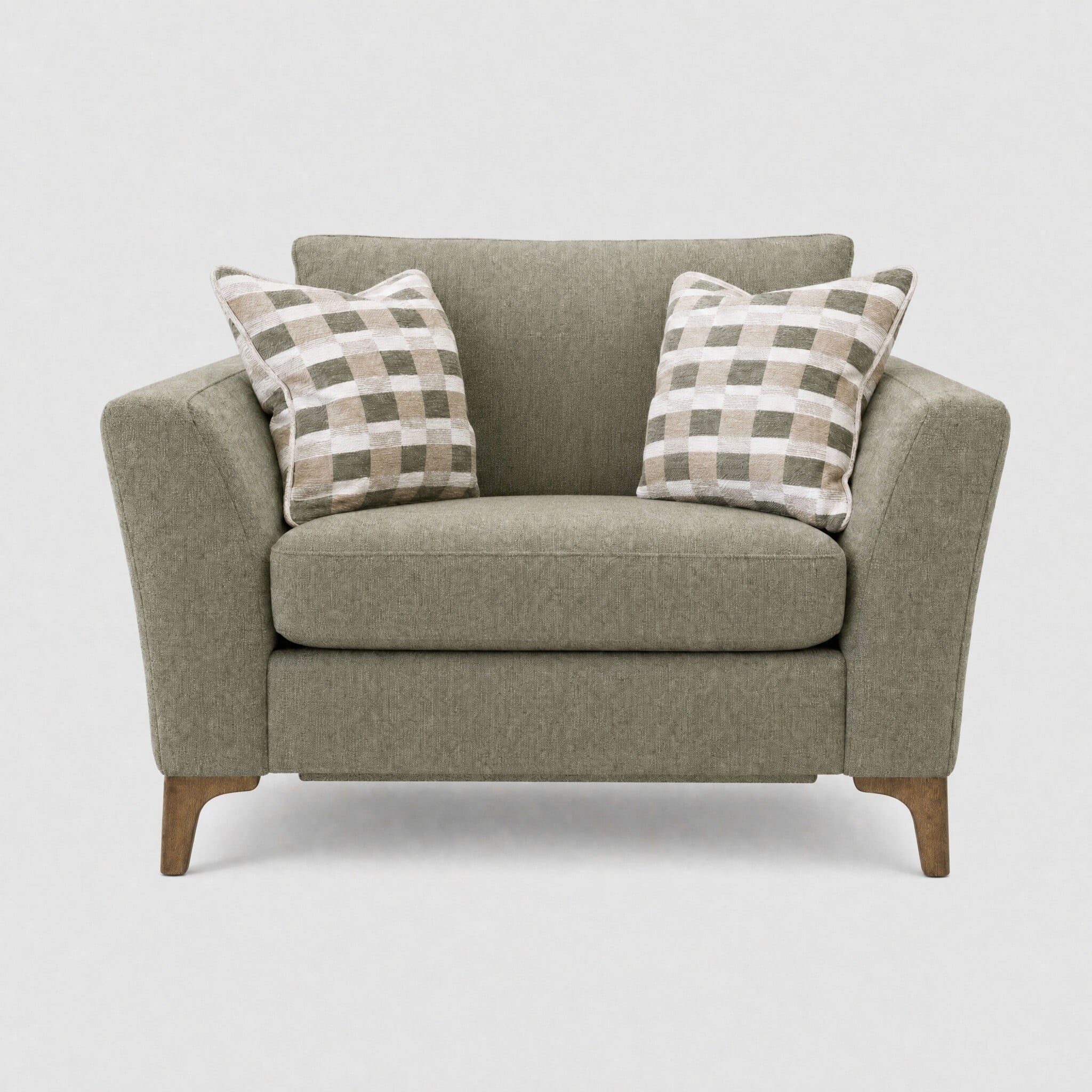 Twyning cuddler motion lounger in green