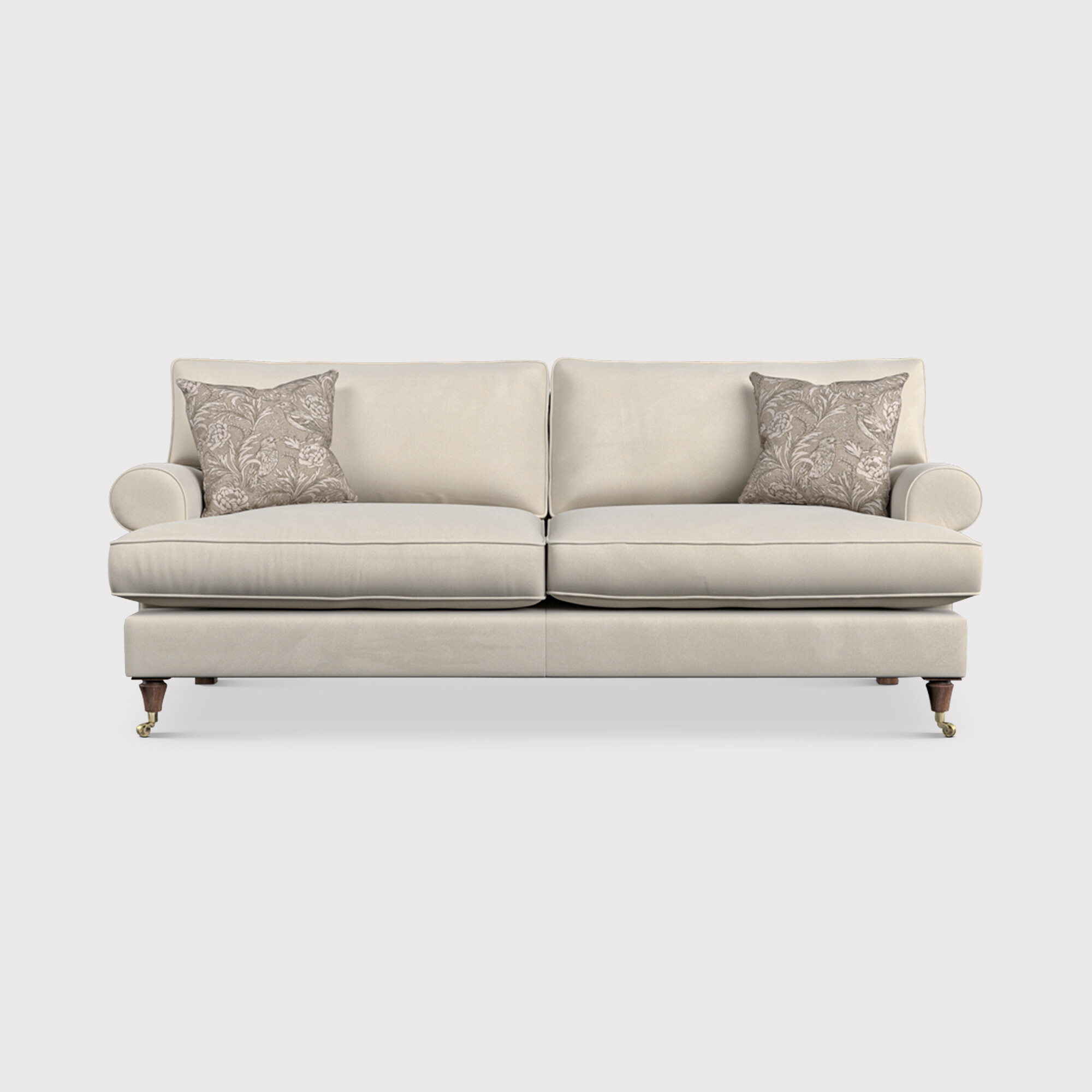 English Heritage Finch Medium Sofa Standard Back, Neutral Fabric | Barker & Stonehouse thumbnail