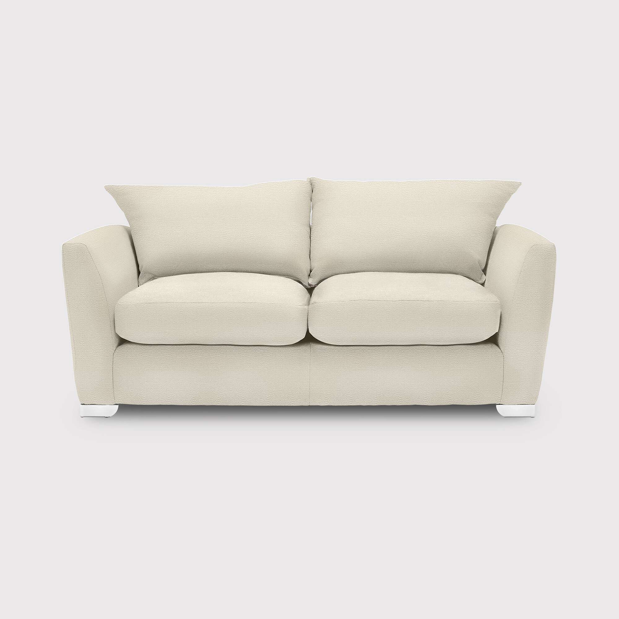 Floyd 2 Seater Sofa, White Fabric | Barker & Stonehouse