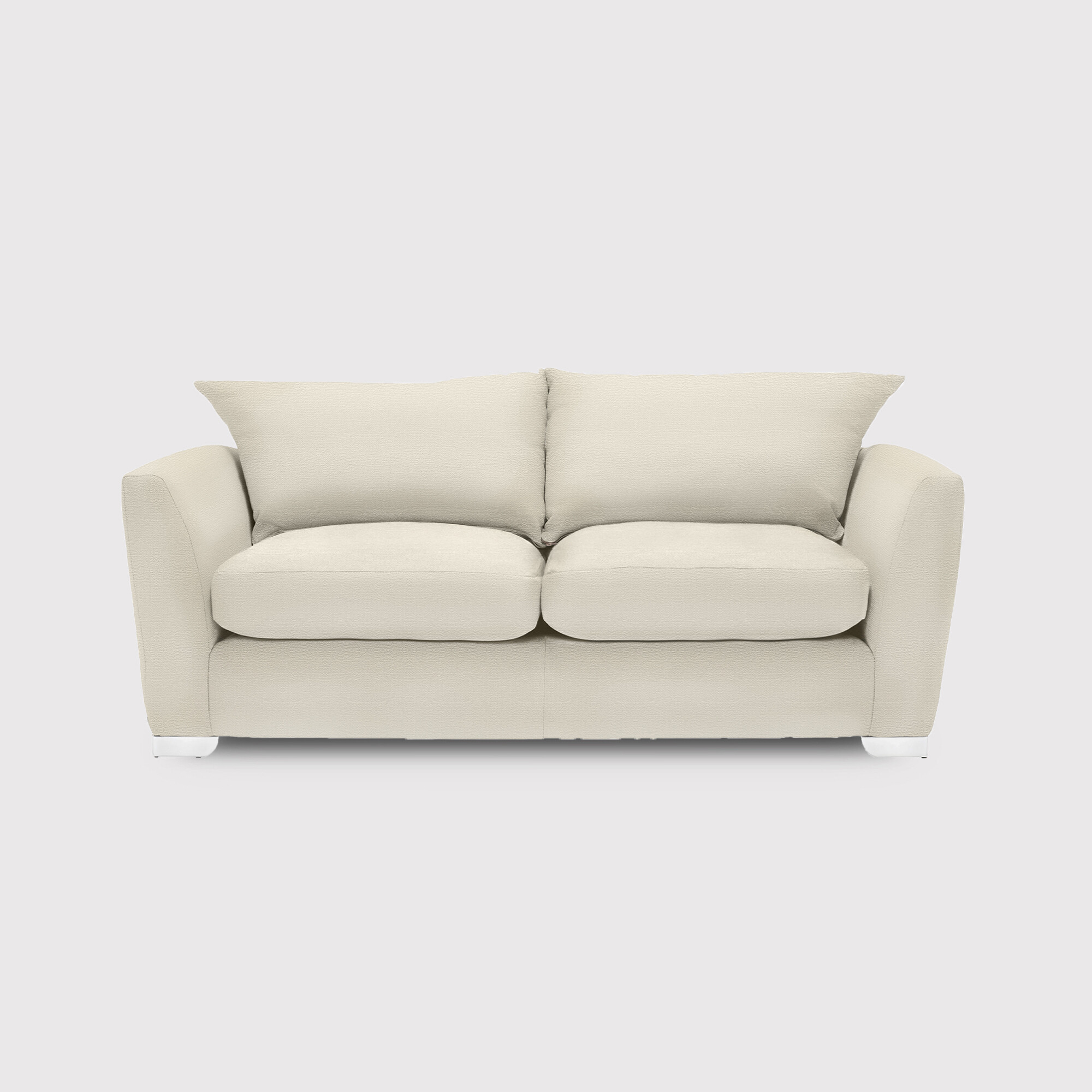 Floyd 3 Seater Sofa, White Fabric | Barker & Stonehouse